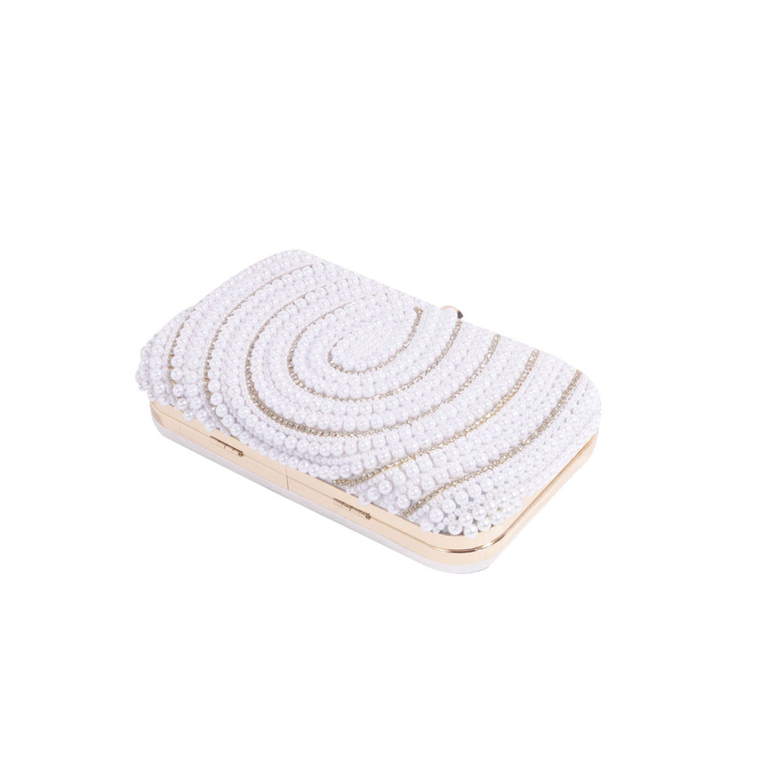 Laugh Printed Pink Shade Box Clutch Bag For Women & Girls