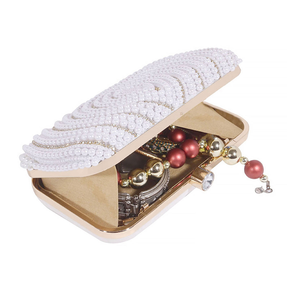 VRPS Embroidered Clutch | Handcrafted Ethnic Bag | SWIS-333 | Additional Angle