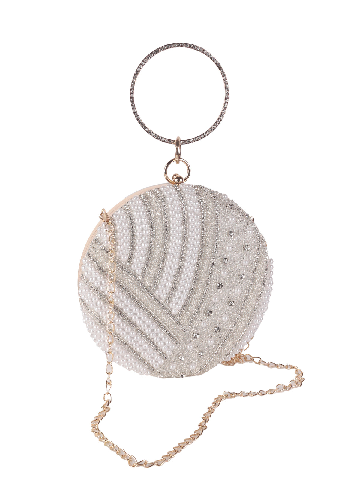 VRPS Embroidered Clutch | Handcrafted Ethnic Bag | SWIS-1669 | Additional Angle