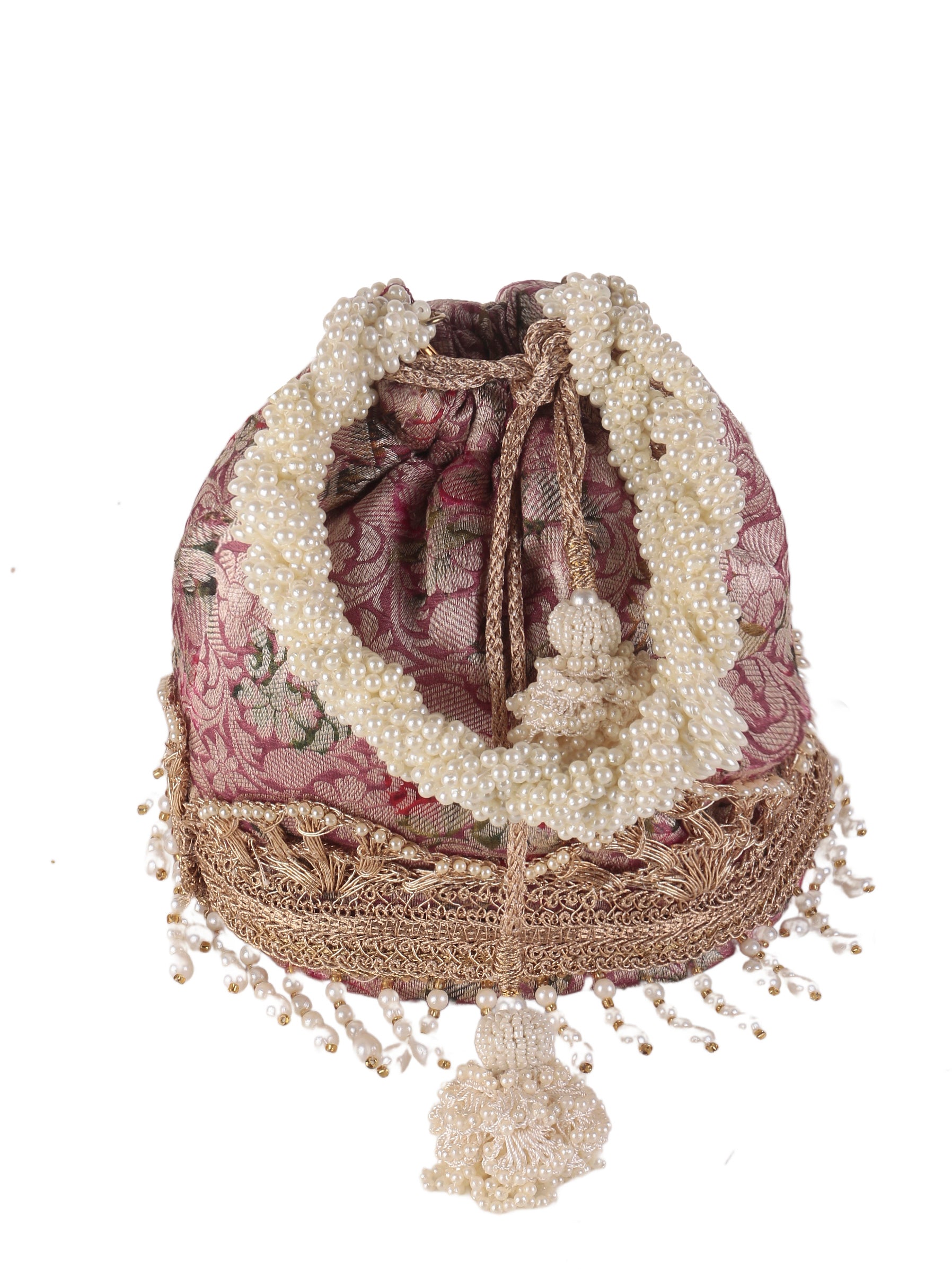 VRPS Potli Bag | Handcrafted Ethnic Bag | SWIS-1672 | Additional Angle