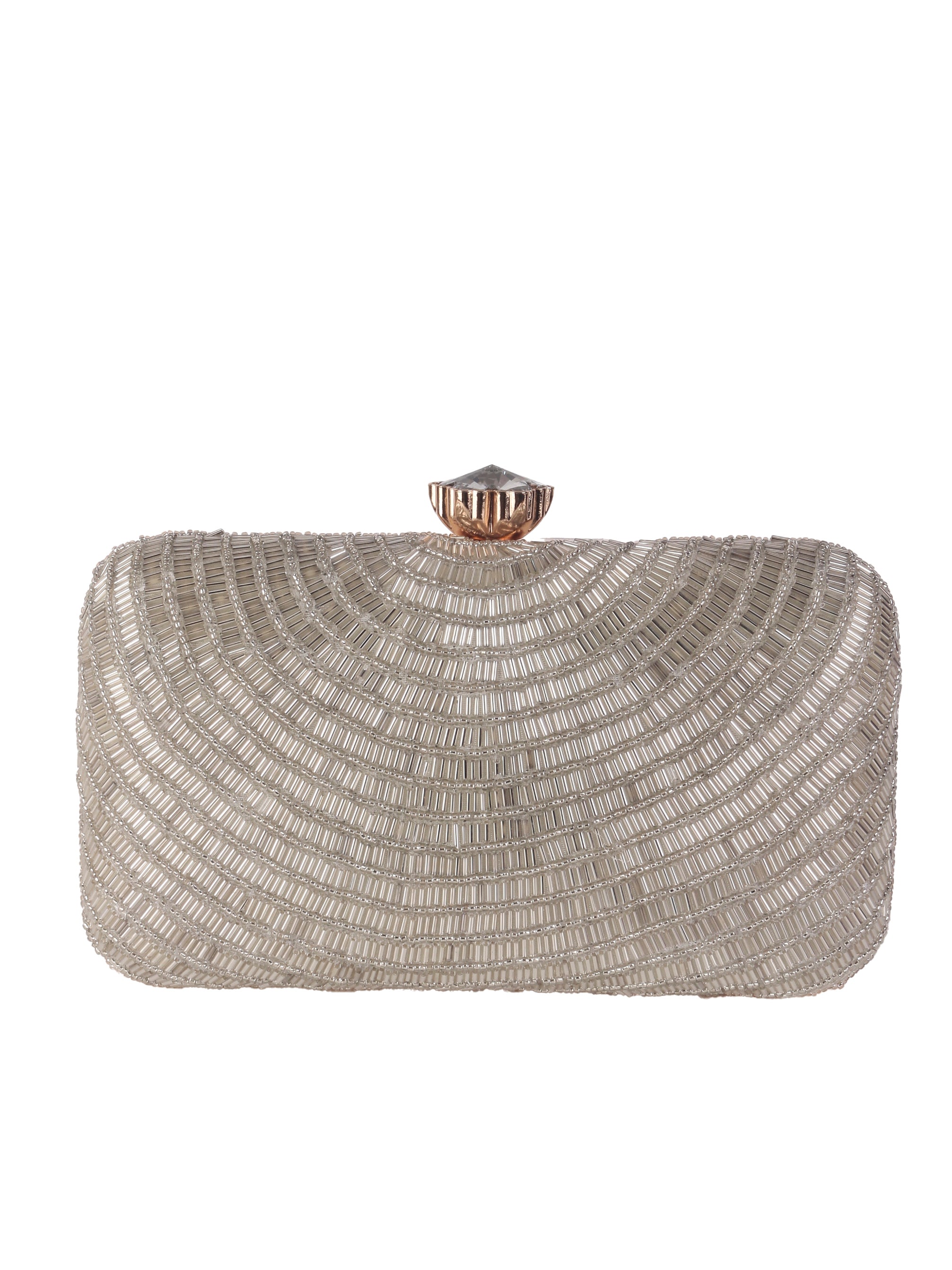 VRPS Embroidered Clutch | Handcrafted Ethnic Bag | SWIS-1674 | Additional Angle