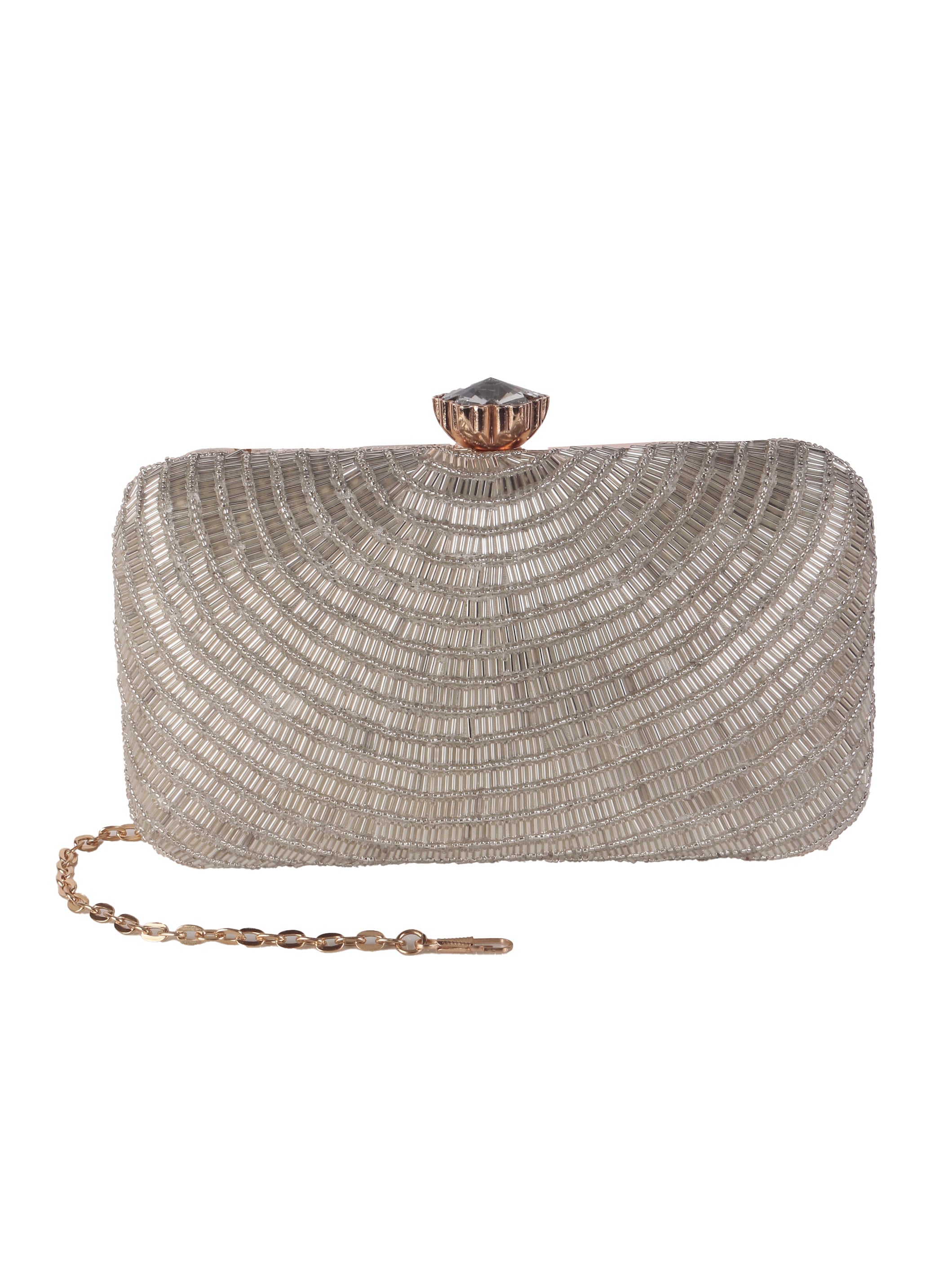 VRPS Embroidered Clutch | Handcrafted Ethnic Bag | SWIS-1674 | Additional Angle