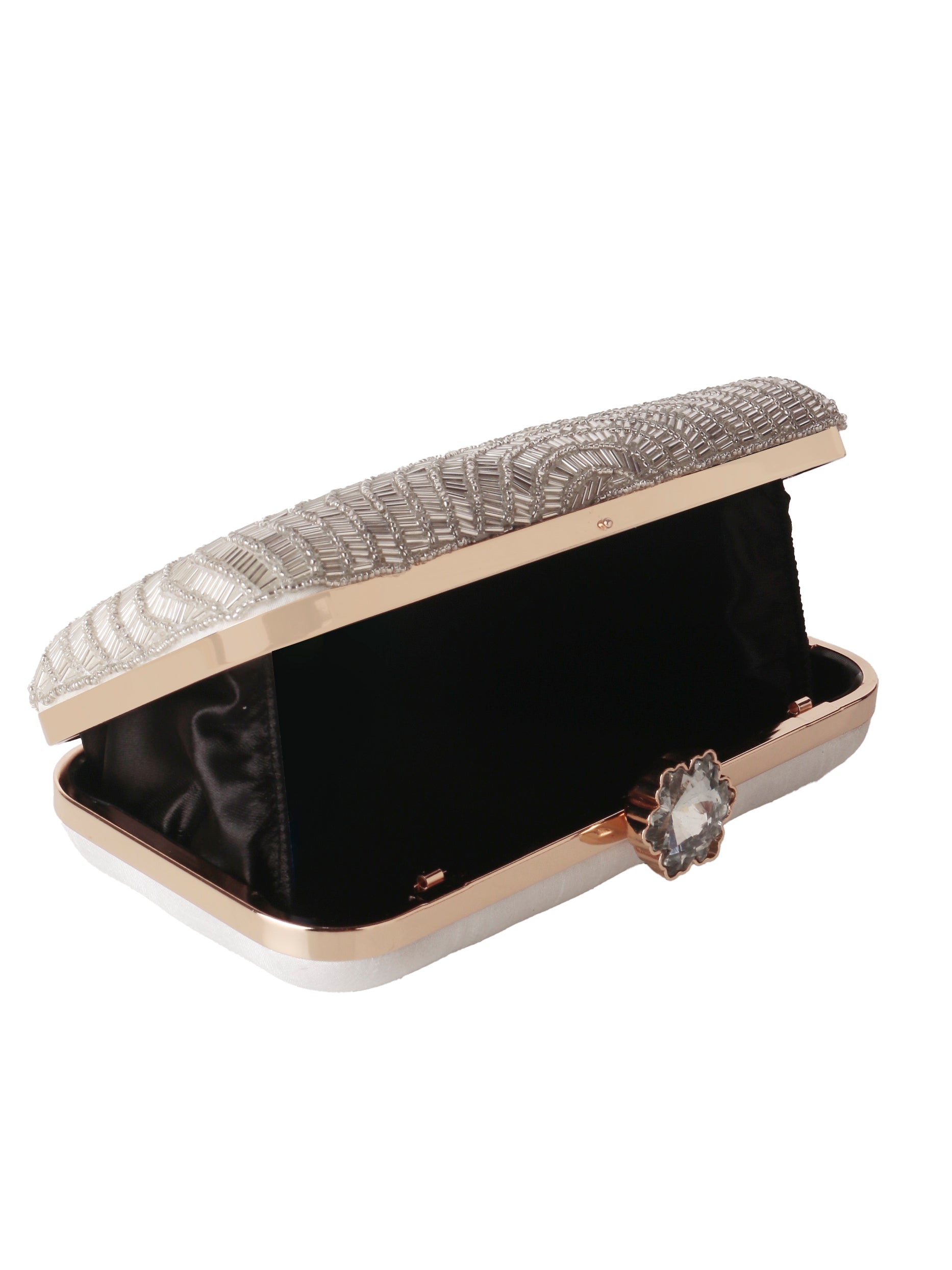 VRPS Embroidered Clutch | Handcrafted Ethnic Bag | SWIS-1674 | Additional Angle