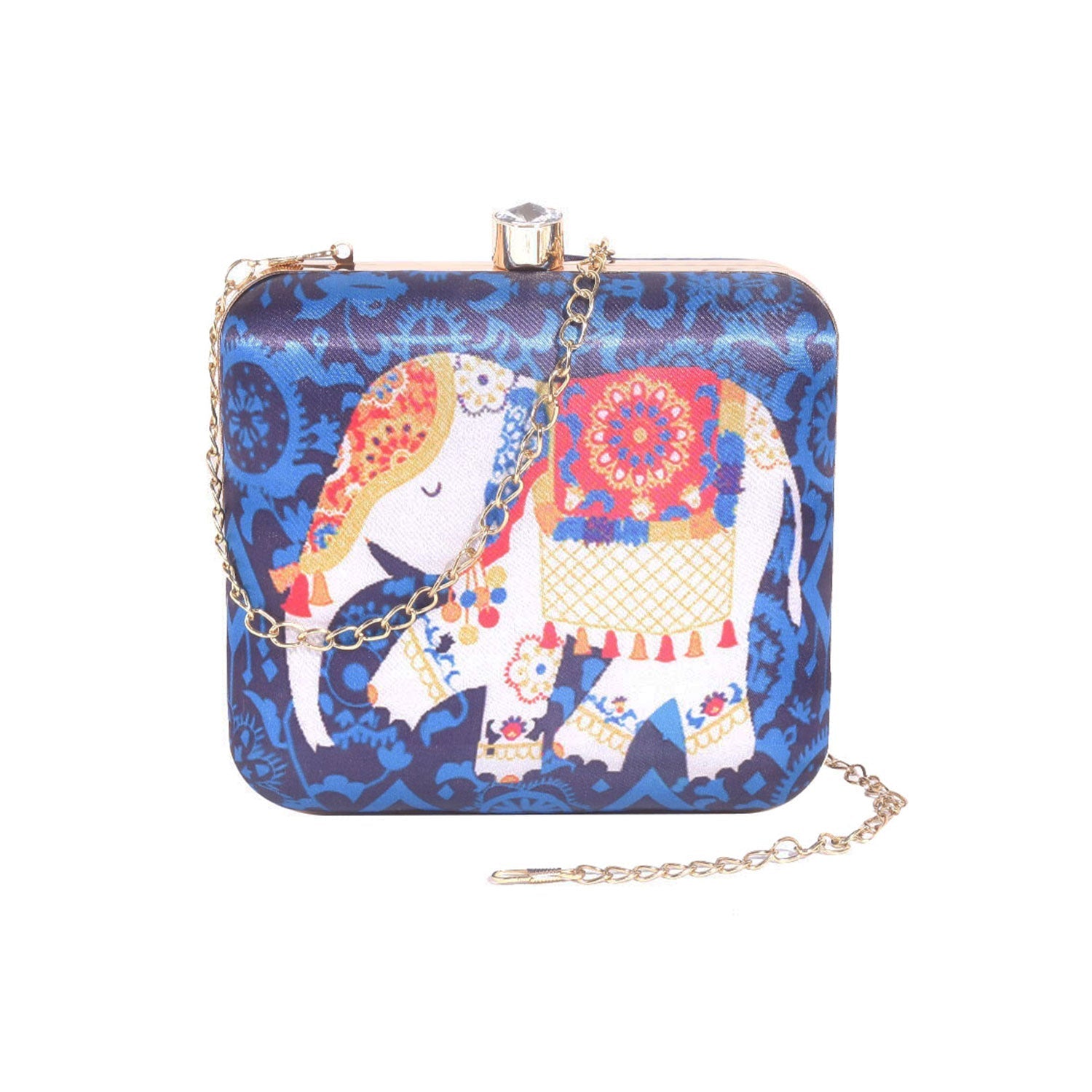 VRPS Printed Clutche | Handcrafted Ethnic Bag | SWIS-446