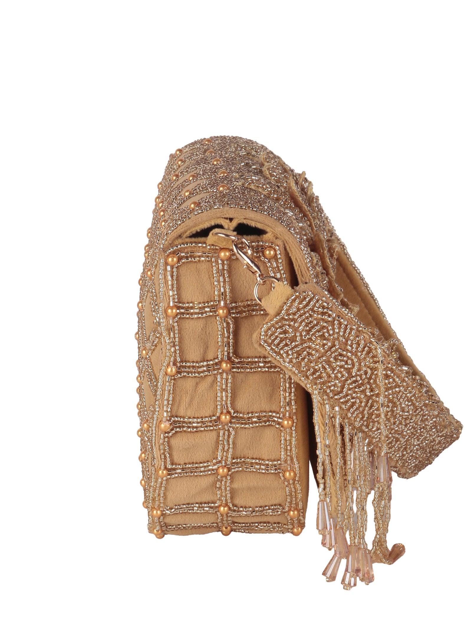 VRPS Flap Bag | Handcrafted Ethnic Bag | SWIS-1676 | Additional Angle