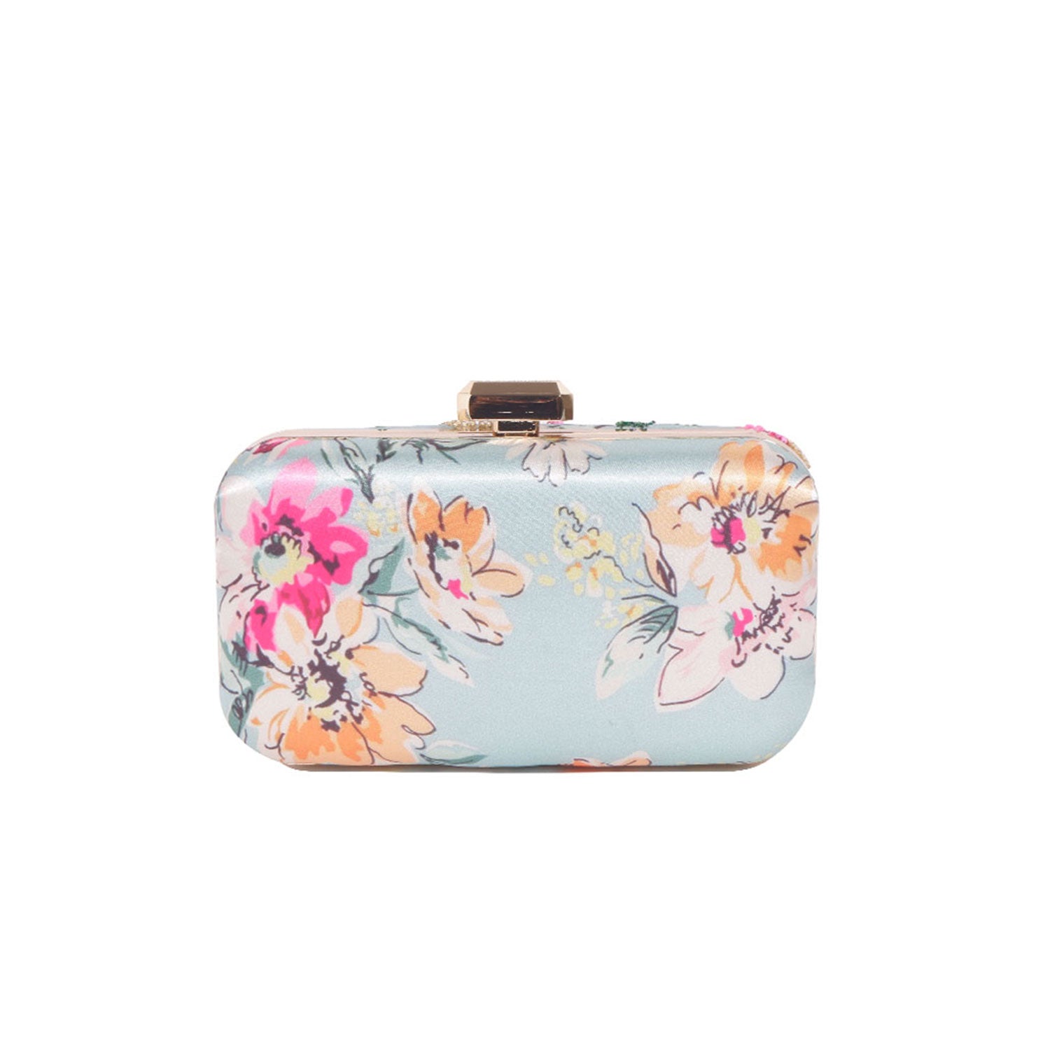 VRPS Printed Embroidered Clutche | Handcrafted Ethnic Bag | SWIS-448