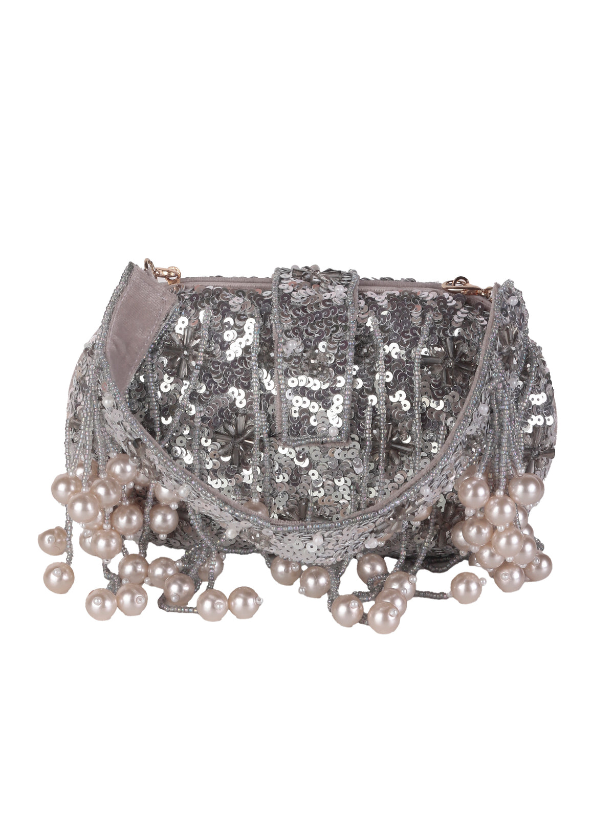 VRPS Embroidered Clutch | Handcrafted Ethnic Bag | SWIS-1681 | Additional Angle