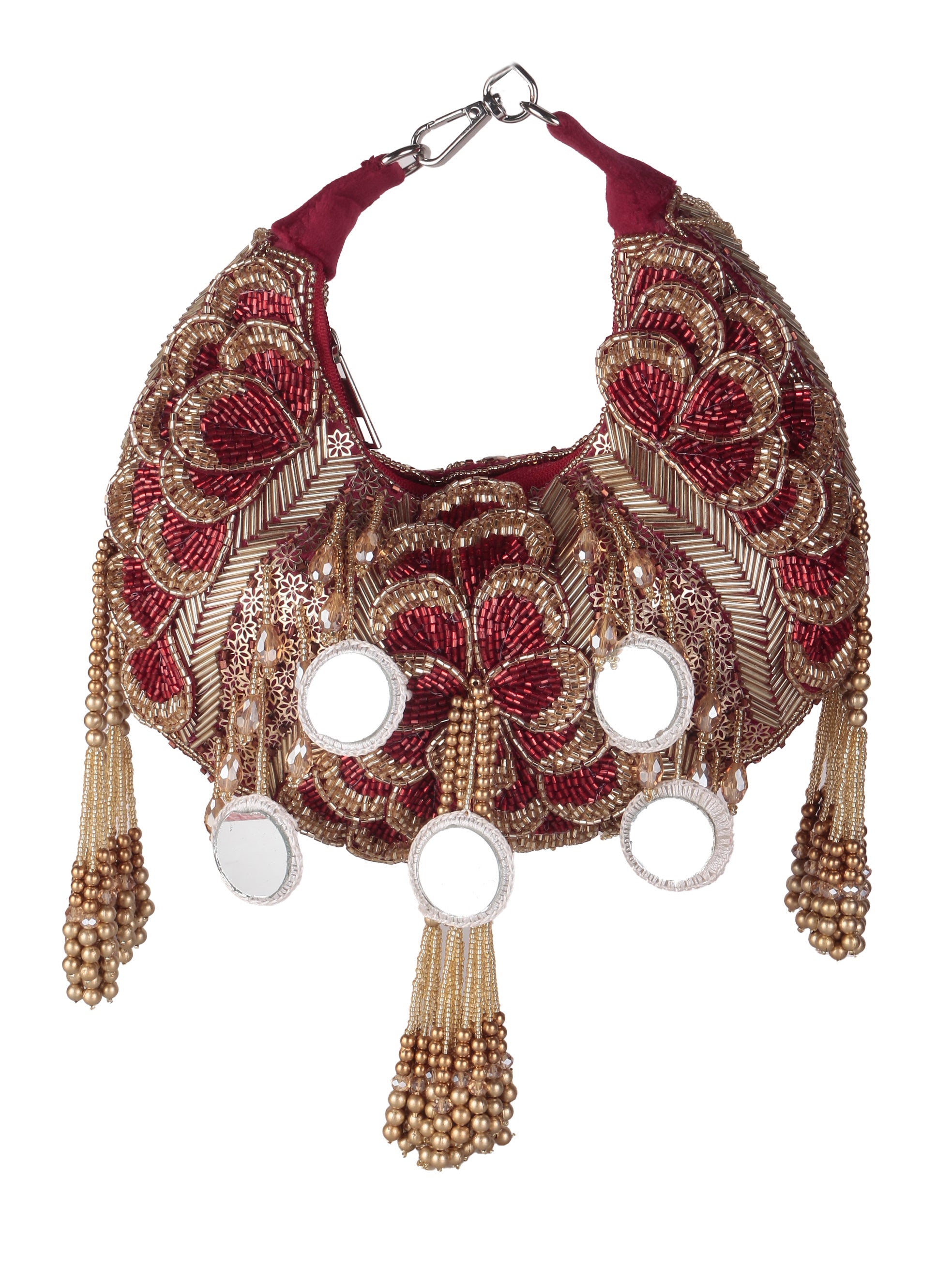 VRPS Moon Clutch | Handcrafted Ethnic Bag | SWIS-1531