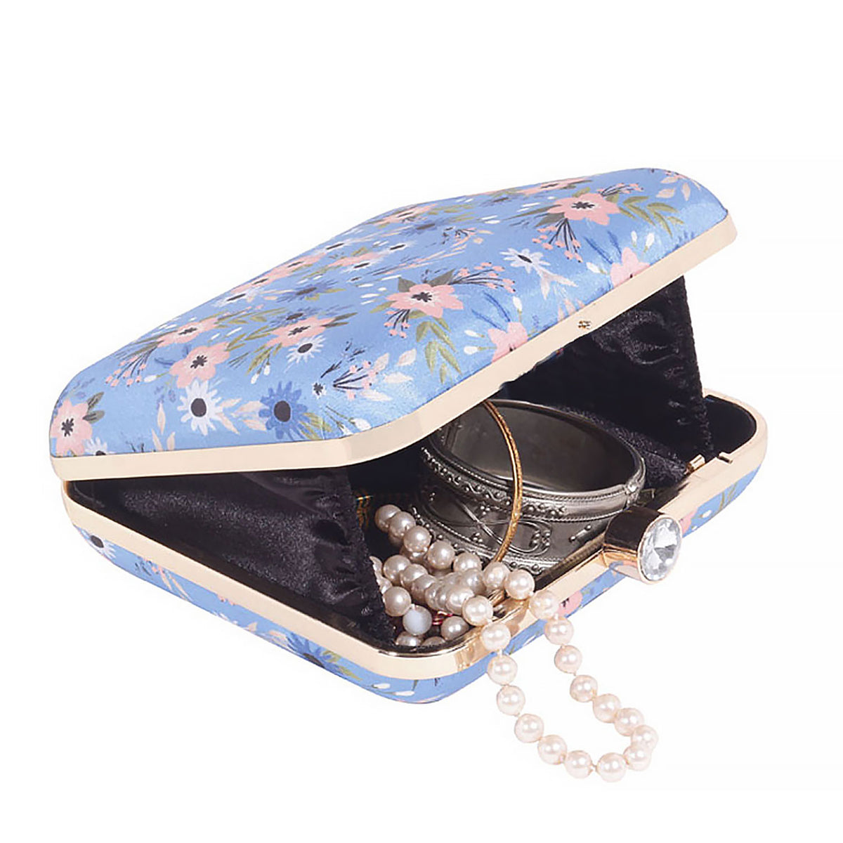VRPS Printed Clutch | Handcrafted Ethnic Bag | SWIS-367 | Additional Angle