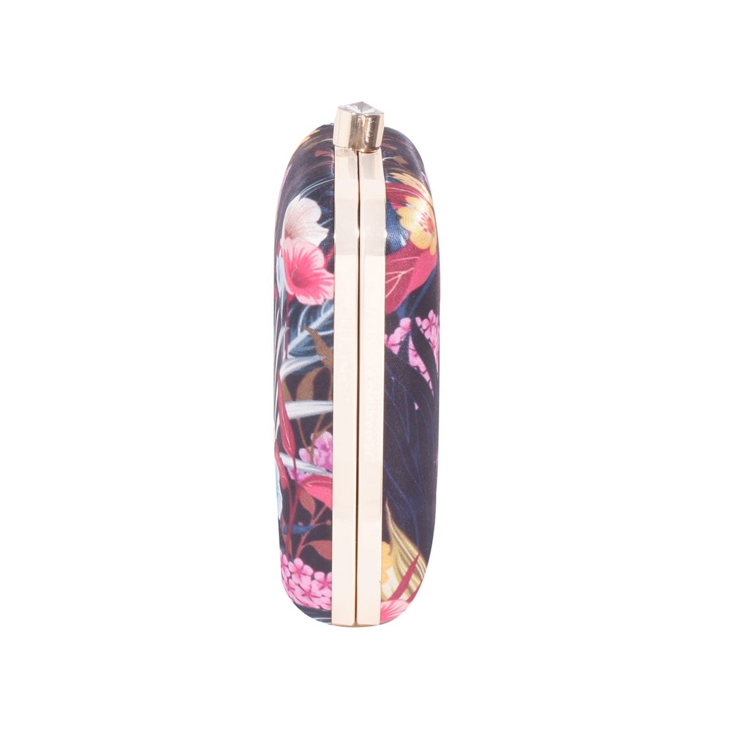 Flowery printed Box Clutch Bag For Women & Girls