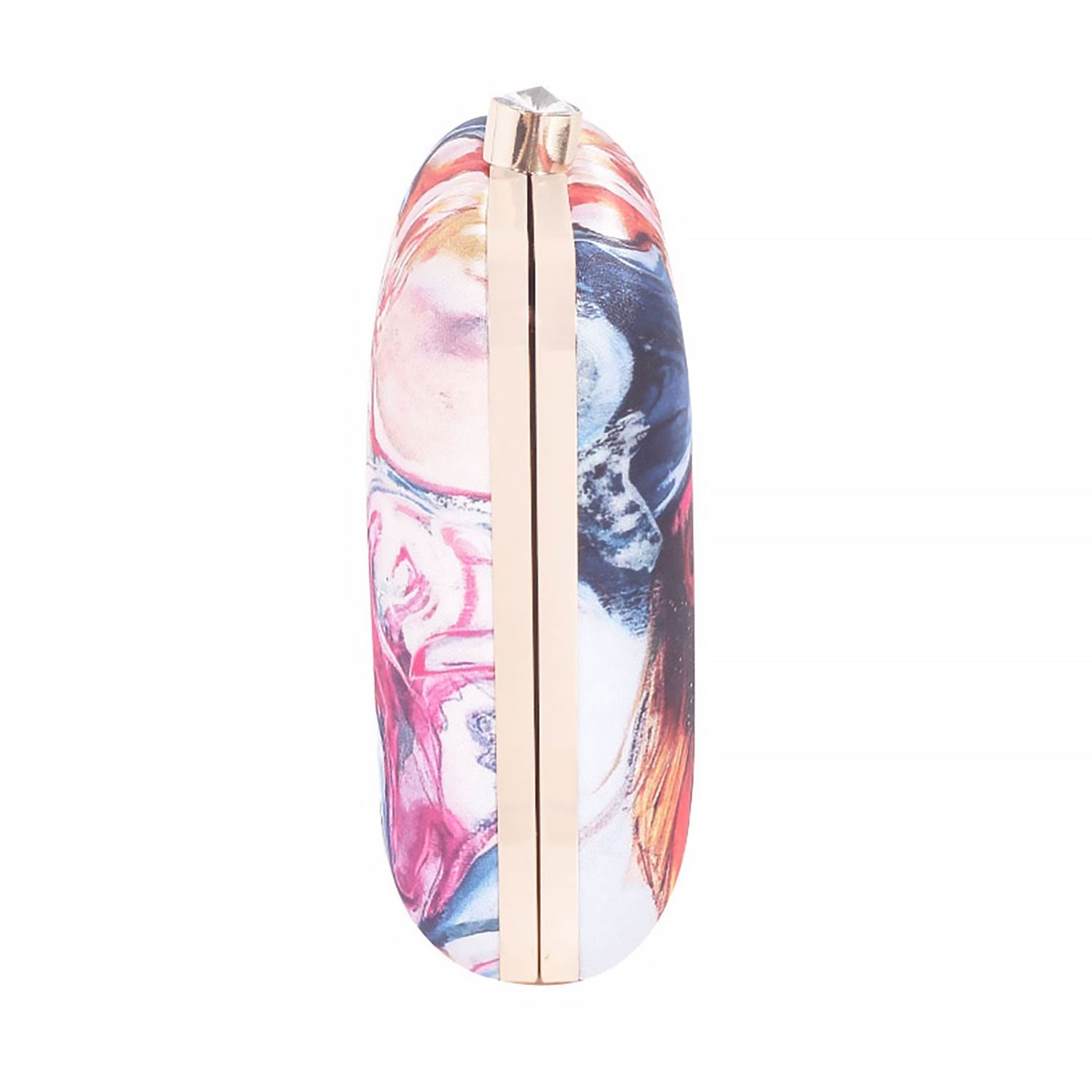 Printed lady clutch bag