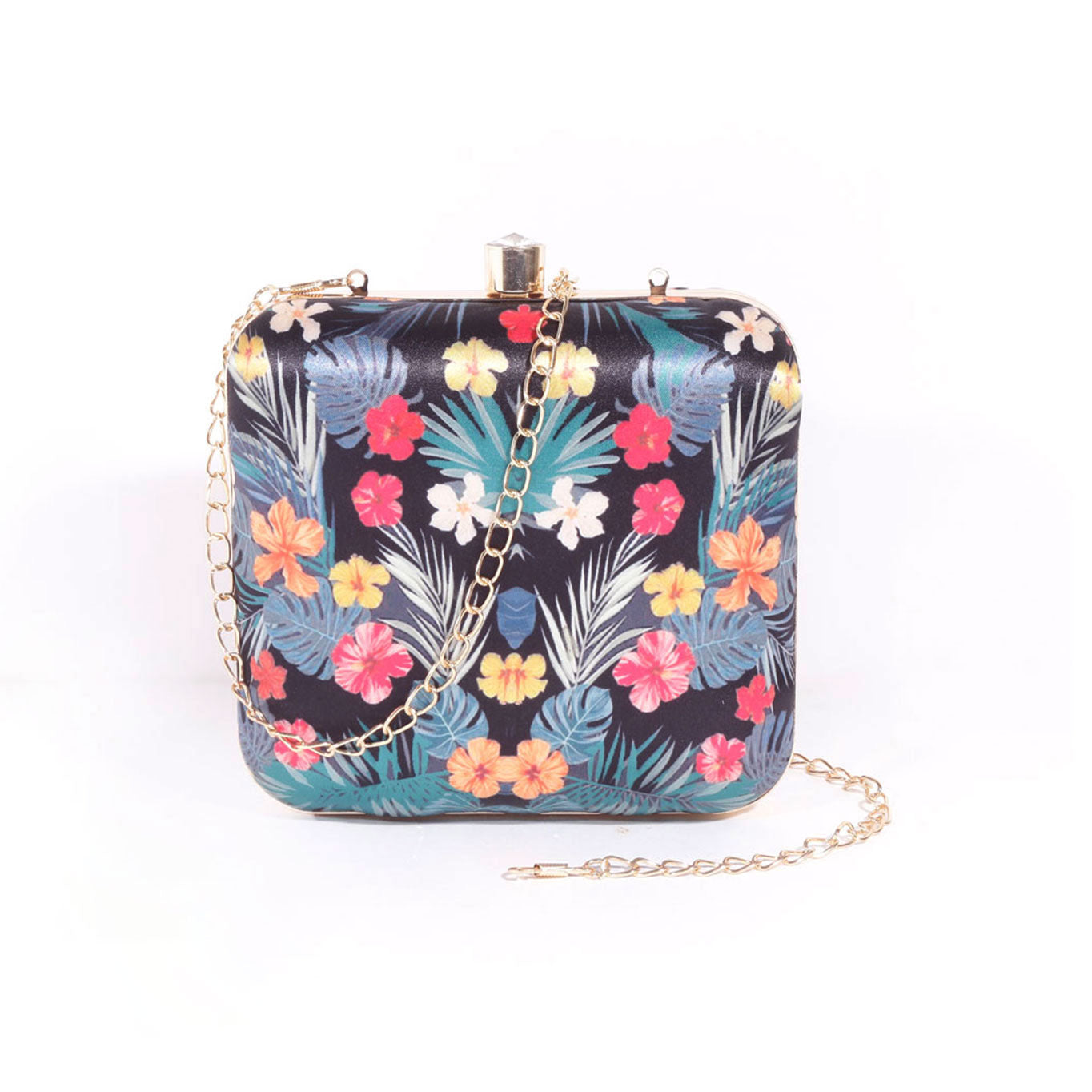 PRINTED CLUTCH BAG