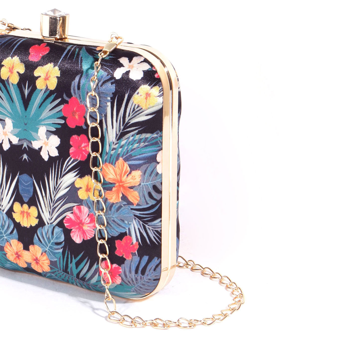 PRINTED CLUTCH BAG