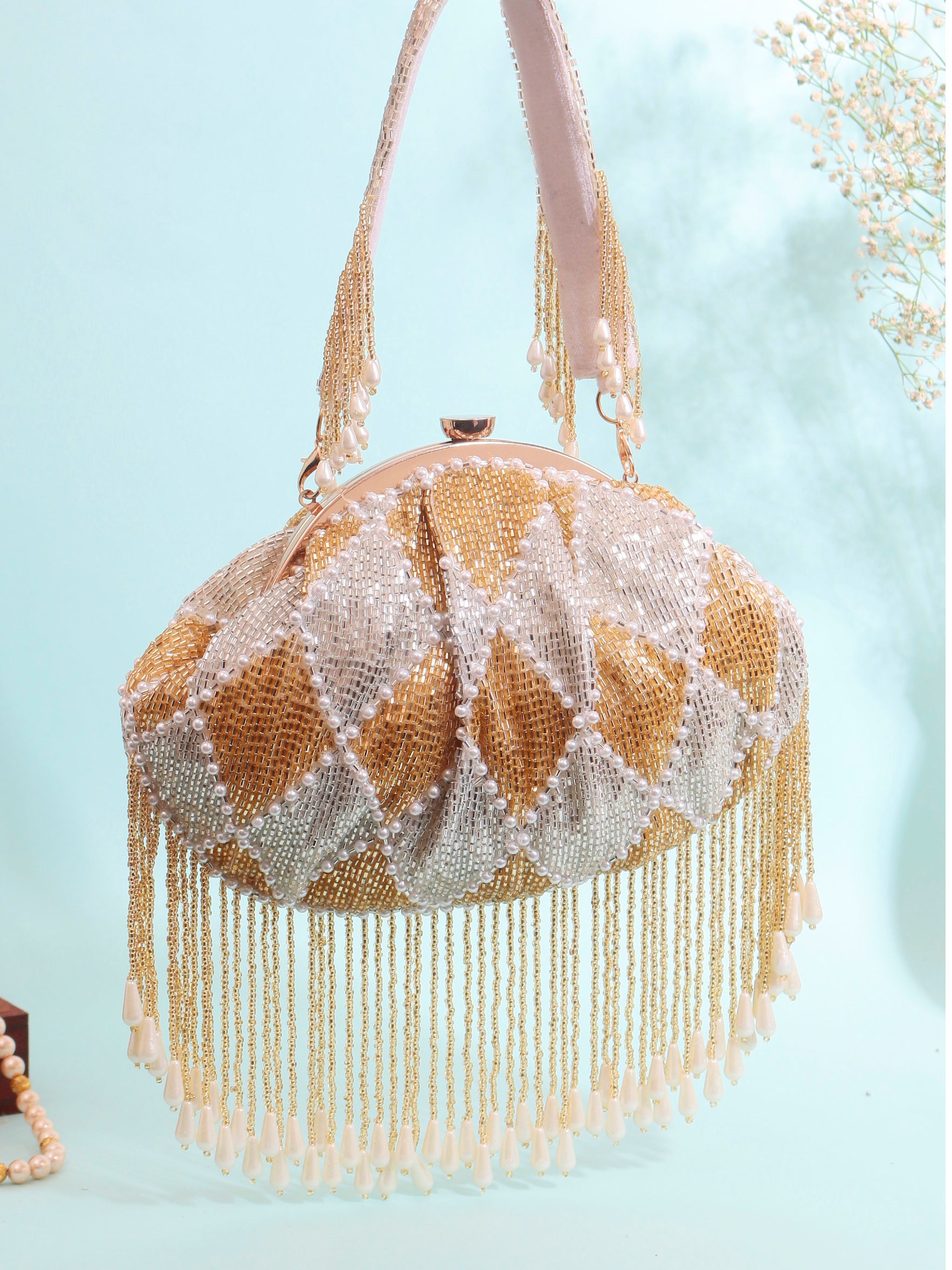 VRPS Batua Bag | Handcrafted Ethnic Bag | SWIS-1688 | Additional Angle