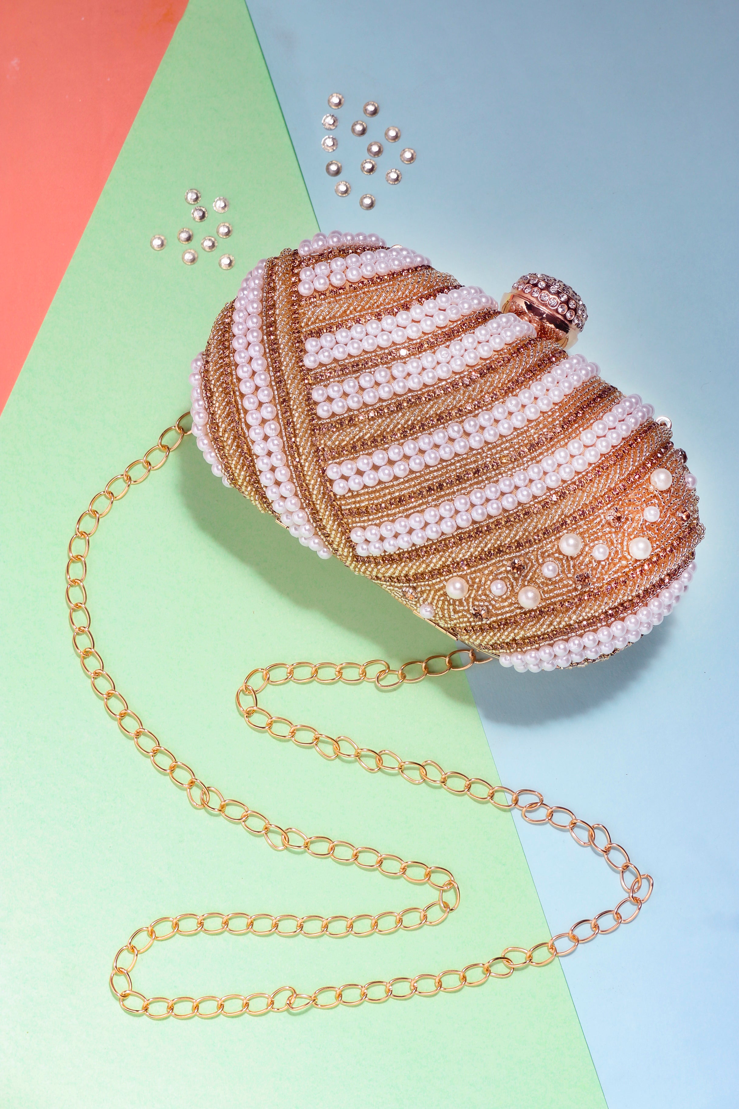 VRPS Embroidered Clutch | Handcrafted Ethnic Bag | SWIS-1678 | Additional Angle