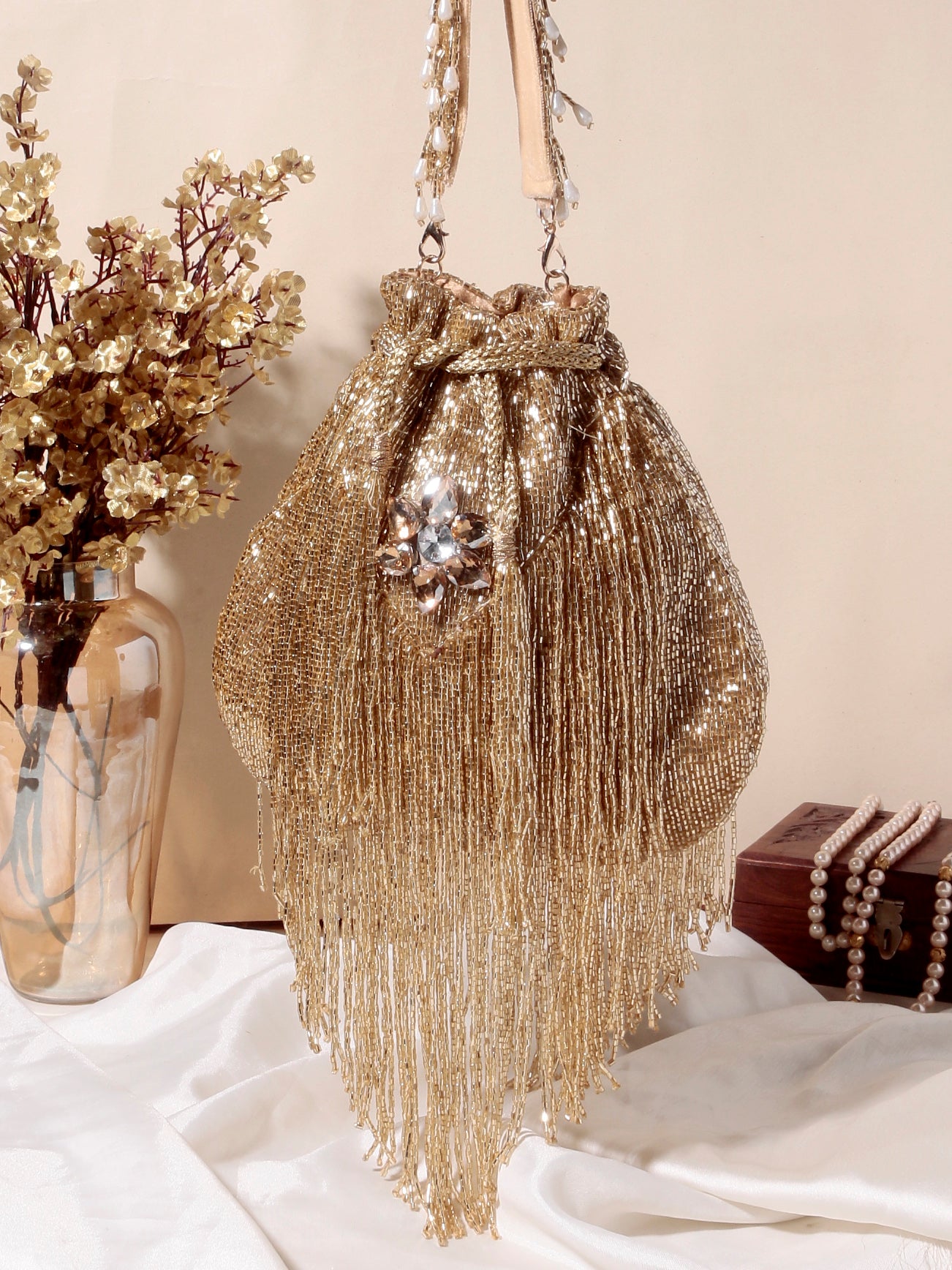 VRPS Potli Bag | Handcrafted Ethnic Bag | SWIS-1516 | Additional Angle