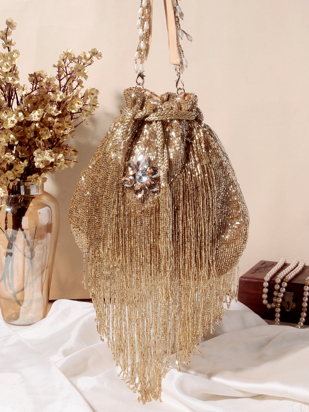 VRPS Potli Bag | Handcrafted Ethnic Bag | SWIS-1516 | Additional Angle