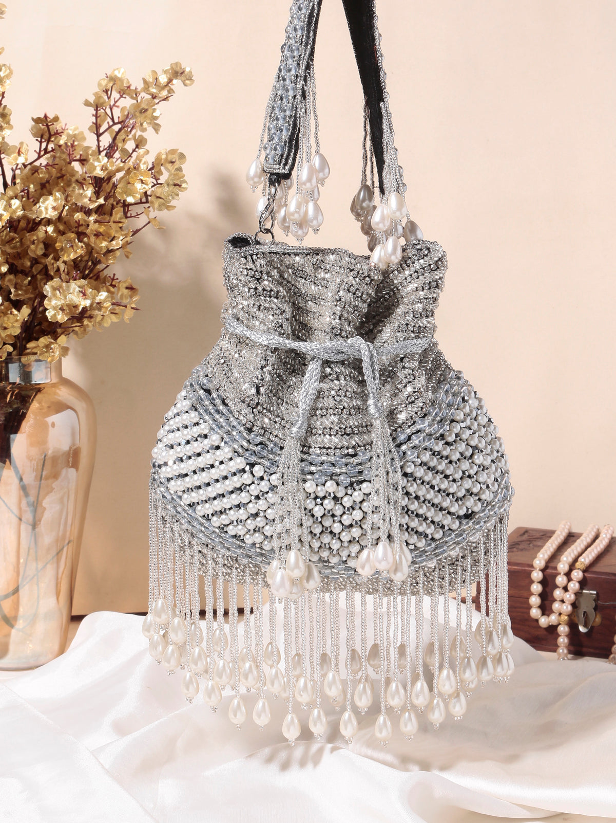 VRPS Potli Bag | Handcrafted Ethnic Bag | SWIS-1575 | Additional Angle