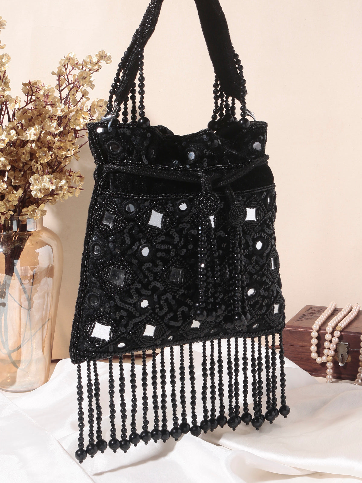 VRPS Potli Bag | Handcrafted Ethnic Bag | SWIS-1671 | Additional Angle