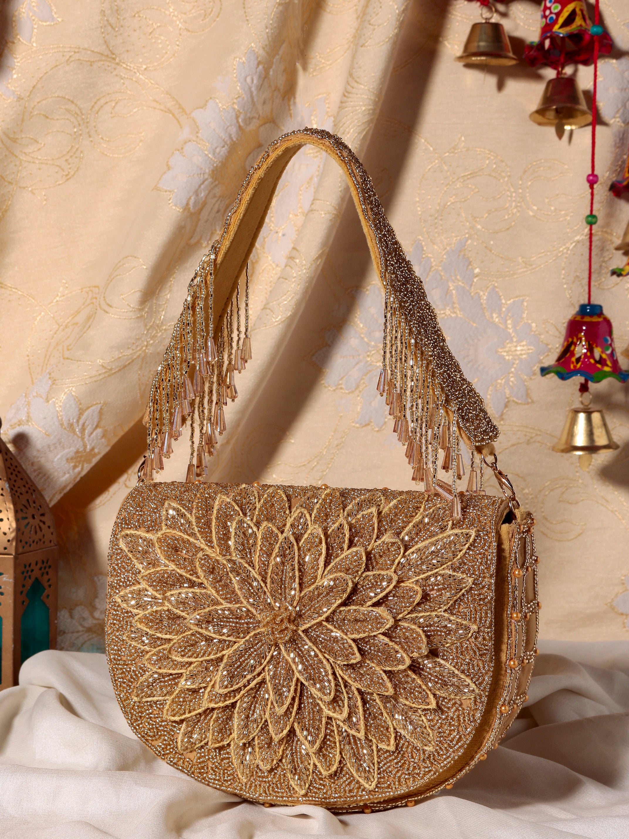 VRPS Flap Bag | Handcrafted Ethnic Bag | SWIS-1676 | Additional Angle