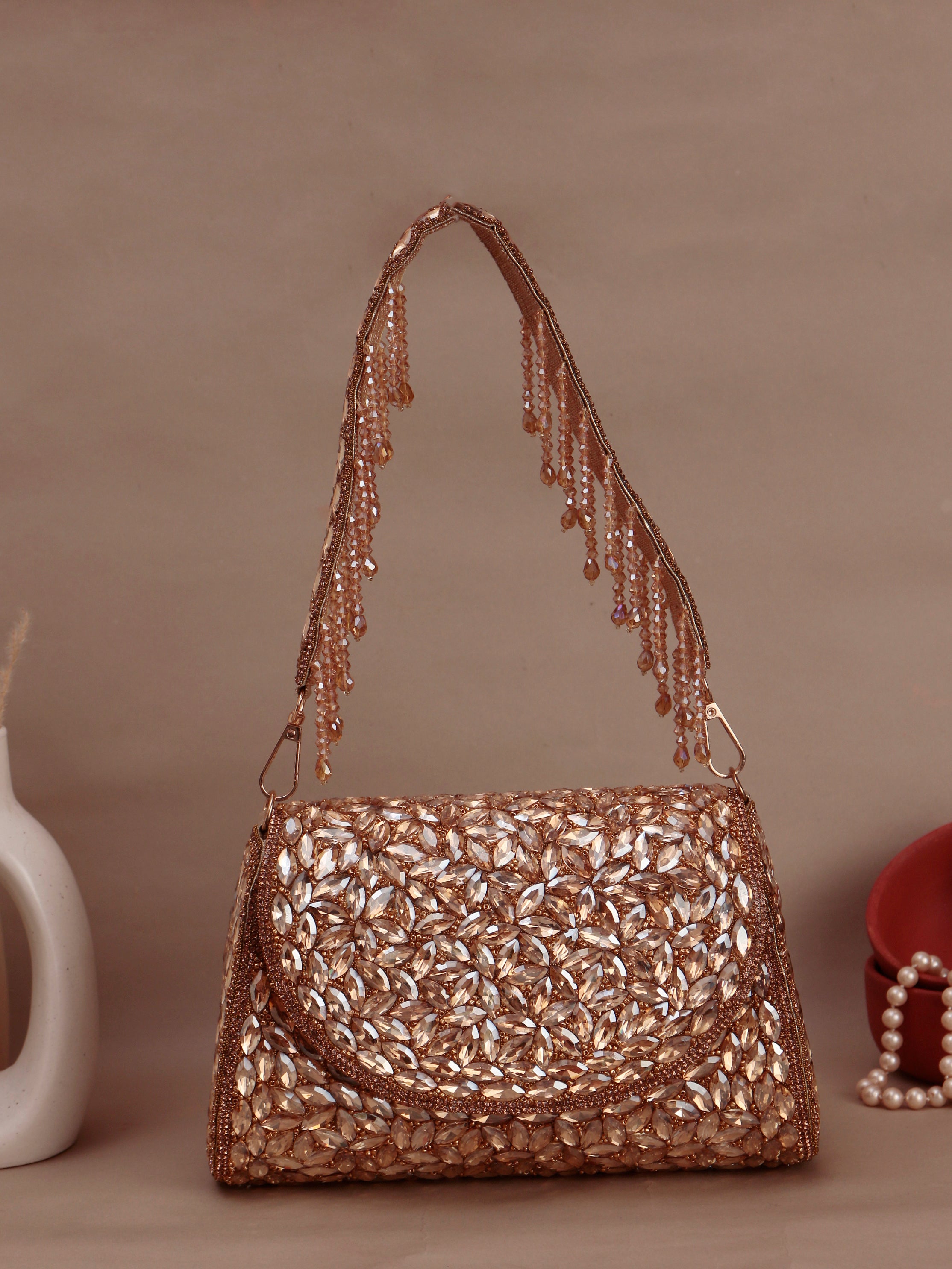 VRPS Flap Bag | Handcrafted Ethnic Bag | SWIS-1662 | Additional Angle