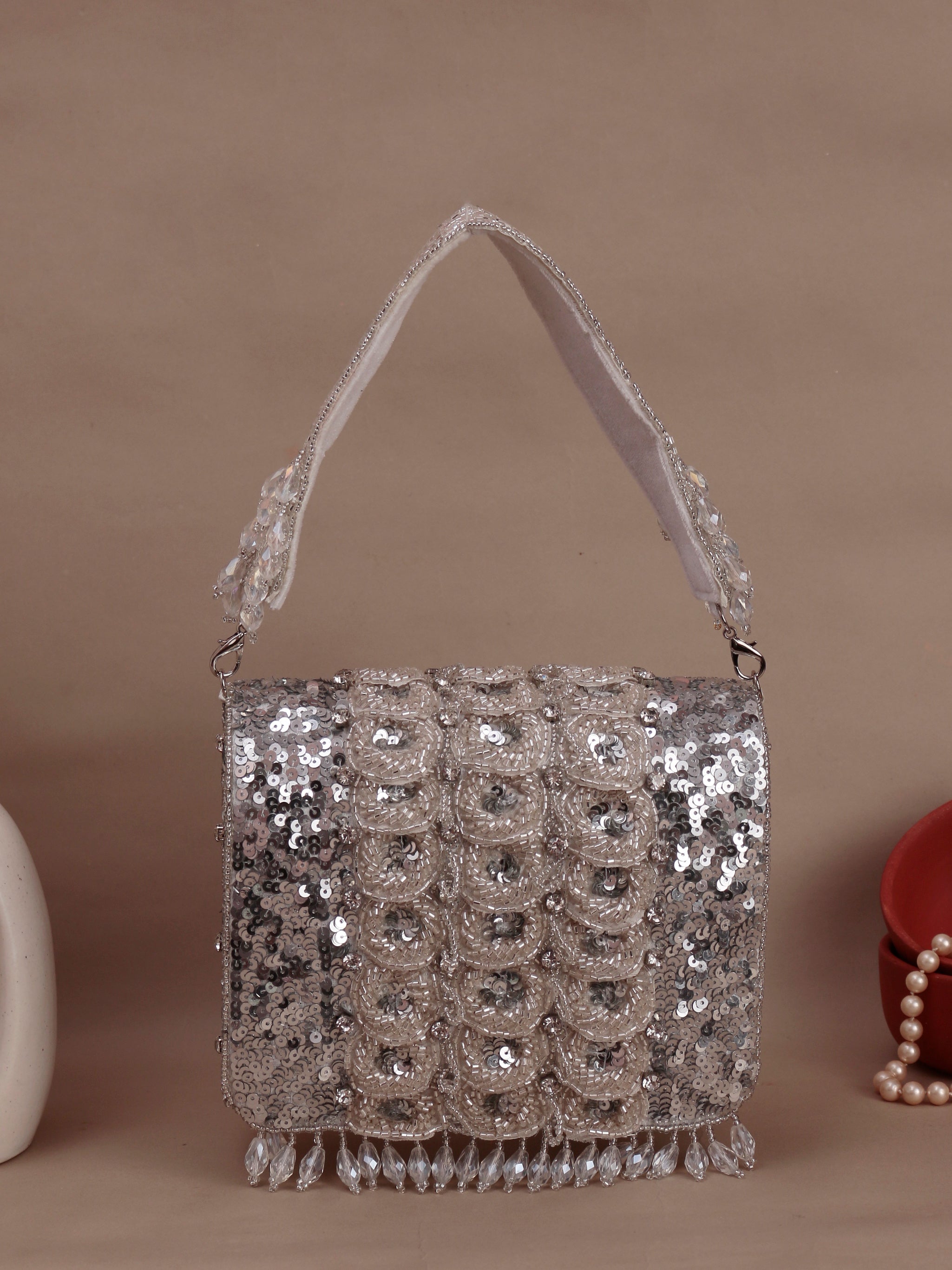 VRPS Flap Bag | Handcrafted Ethnic Bag | SWIS-1651 | Additional Angle