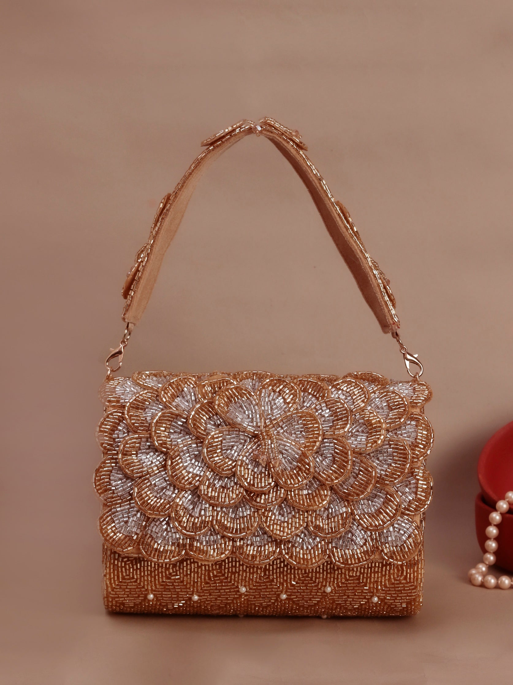 VRPS Flap Bag | Handcrafted Ethnic Bag | SWIS-1649 | Additional Angle