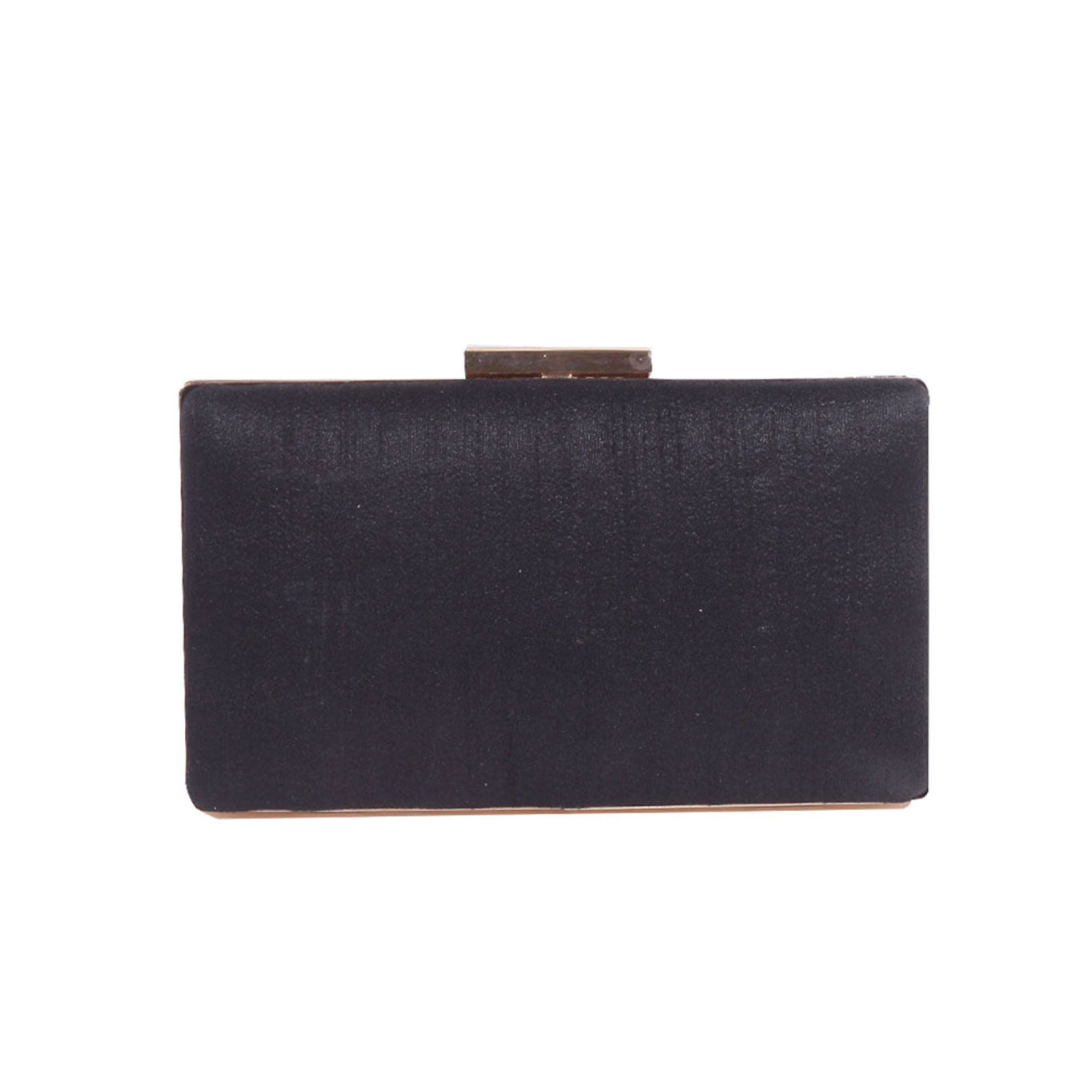 Black Cutdana Work Rectunglar Clutch Bag For Women And Girl