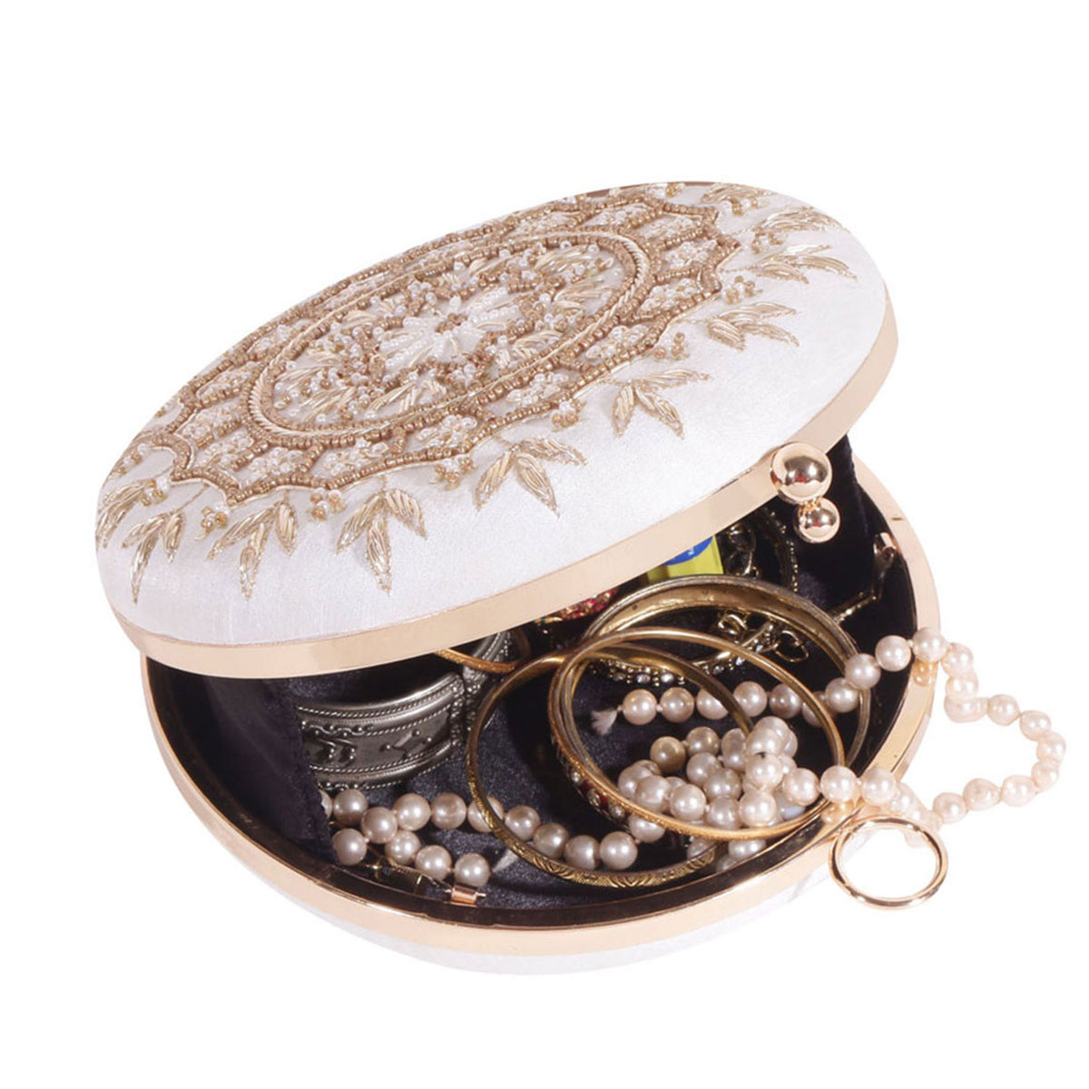 VRPS Printed Clutch | Handcrafted Ethnic Bag | SWIS-1000 | Additional Angle