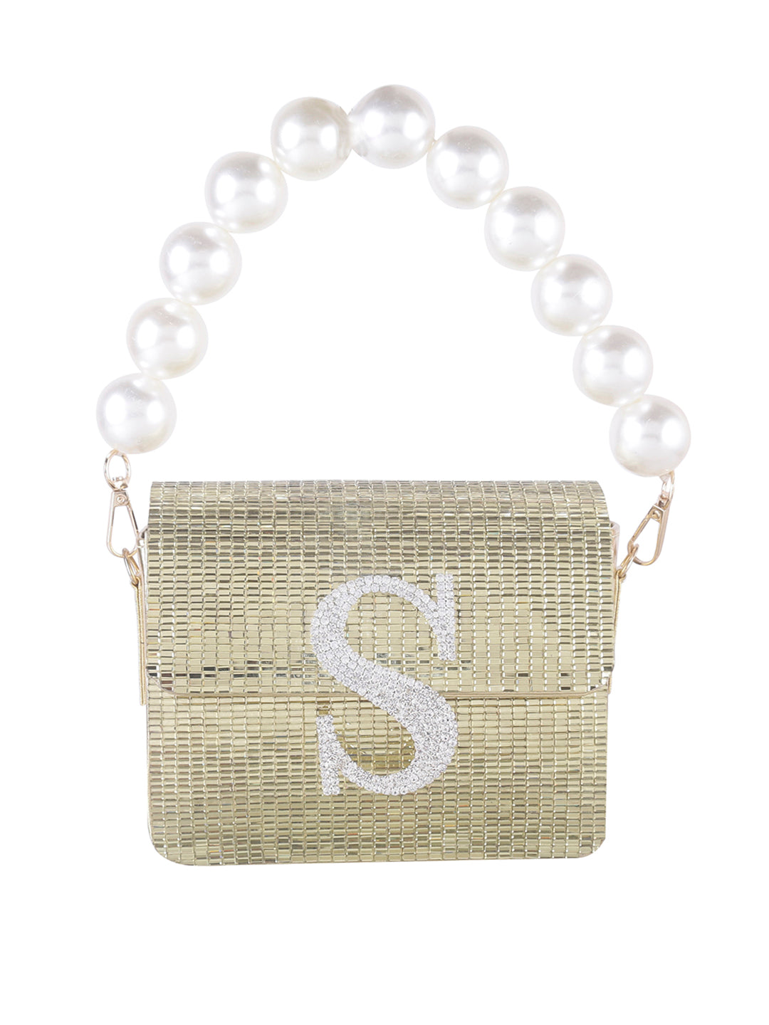 VRPS Monogram Clutch | Handcrafted Ethnic Bag | SWIS-1057