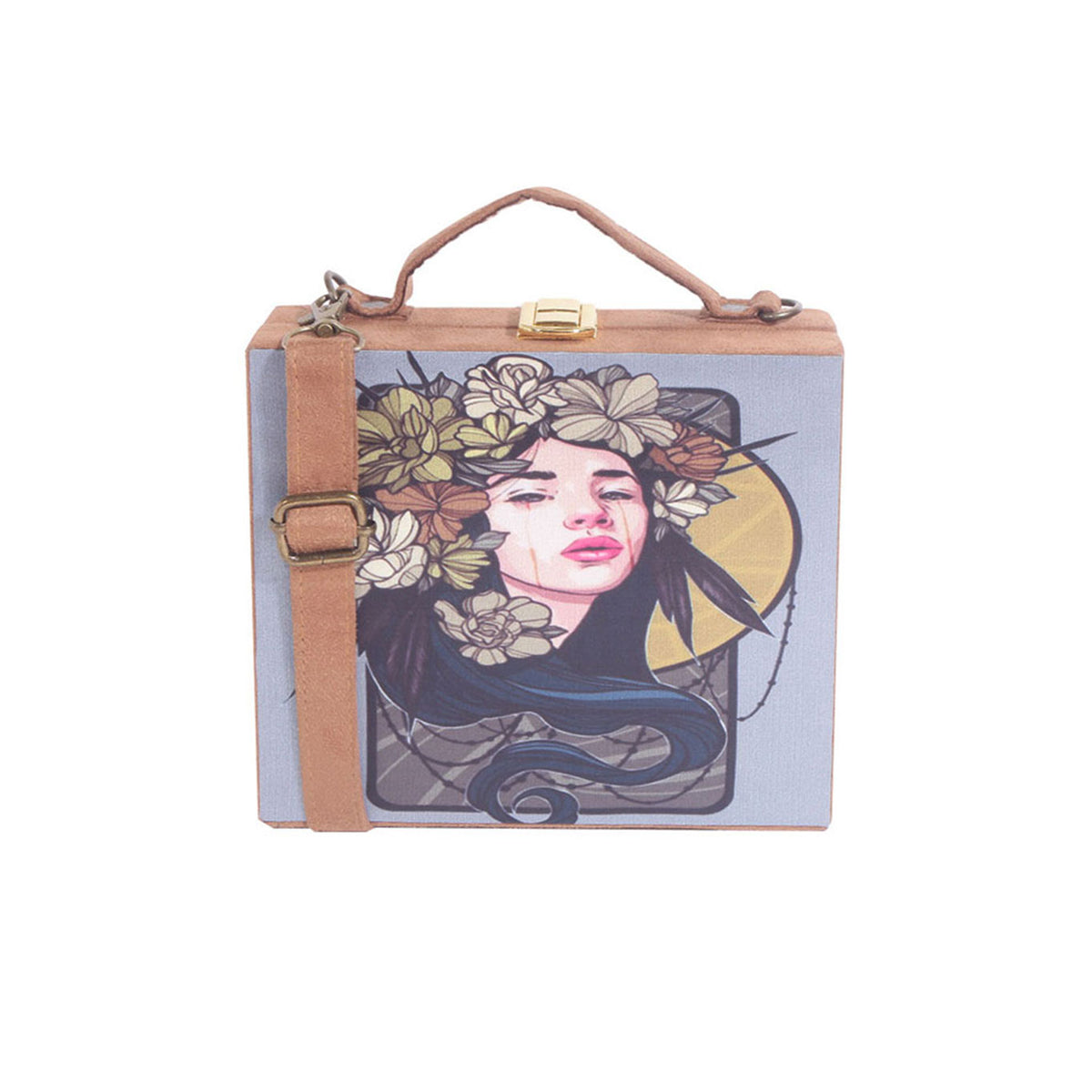 VRPS Embroidered Clutch | Handcrafted Ethnic Bag | SWIS-1025 | Additional Angle