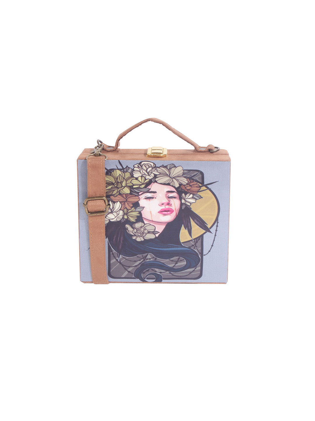 VRPS Embroidered Clutch | Handcrafted Ethnic Bag | SWIS-1025 | Additional Angle