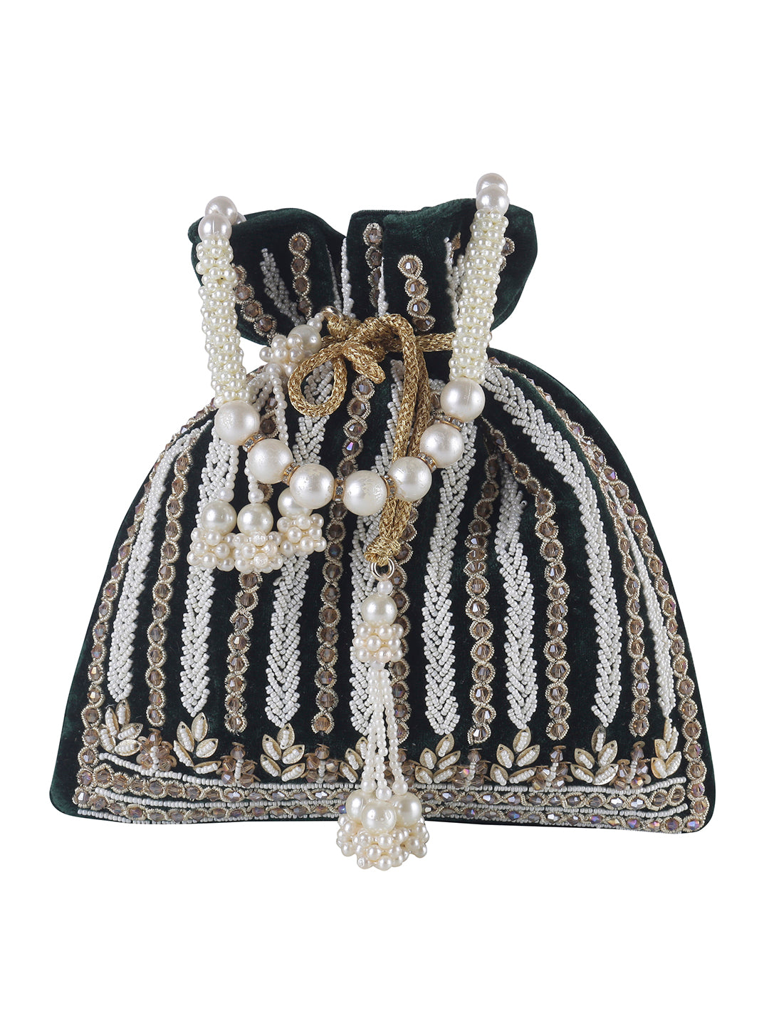 VRPS Potli Bag | Handcrafted Ethnic Bag | SWIS-1077 | Additional Angle