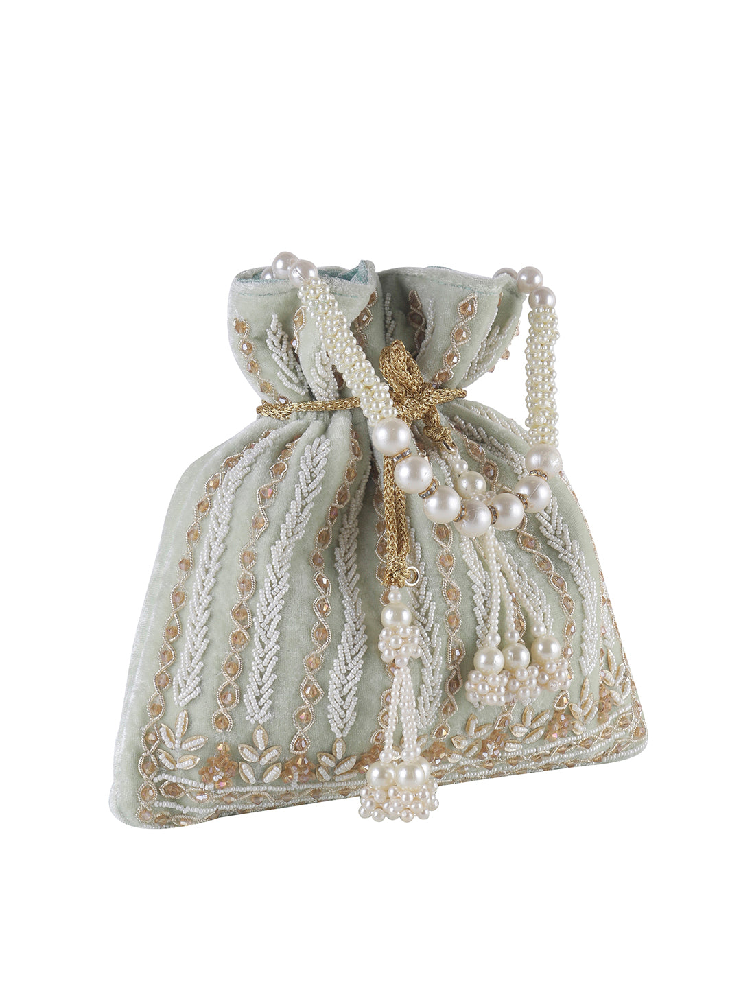 VRPS Potli Bag | Handcrafted Ethnic Bag | SWIS-1081 | Additional Angle