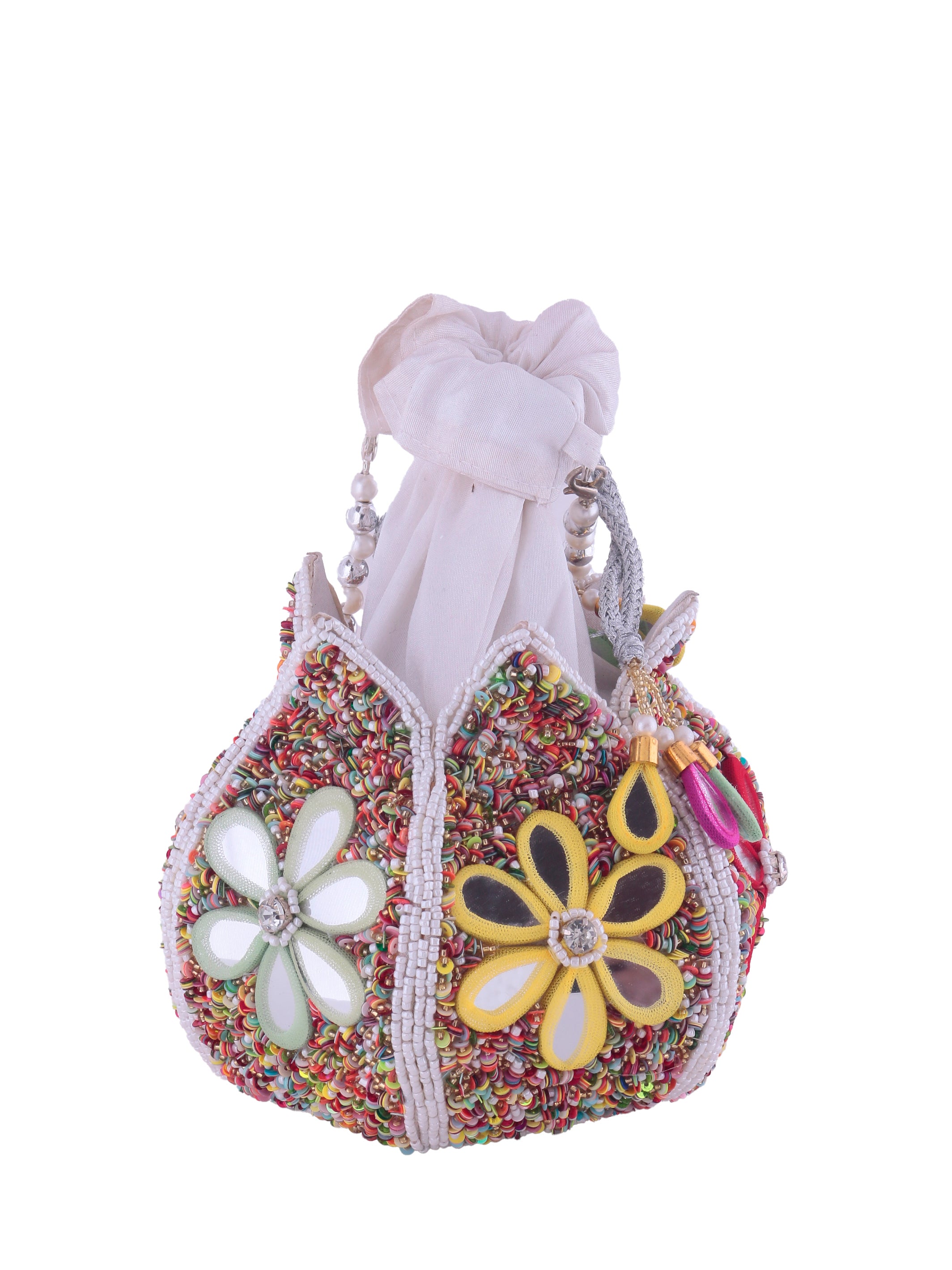 VRPS Lotus Potli | Handcrafted Ethnic Bag | SWIS-1656 | Additional Angle