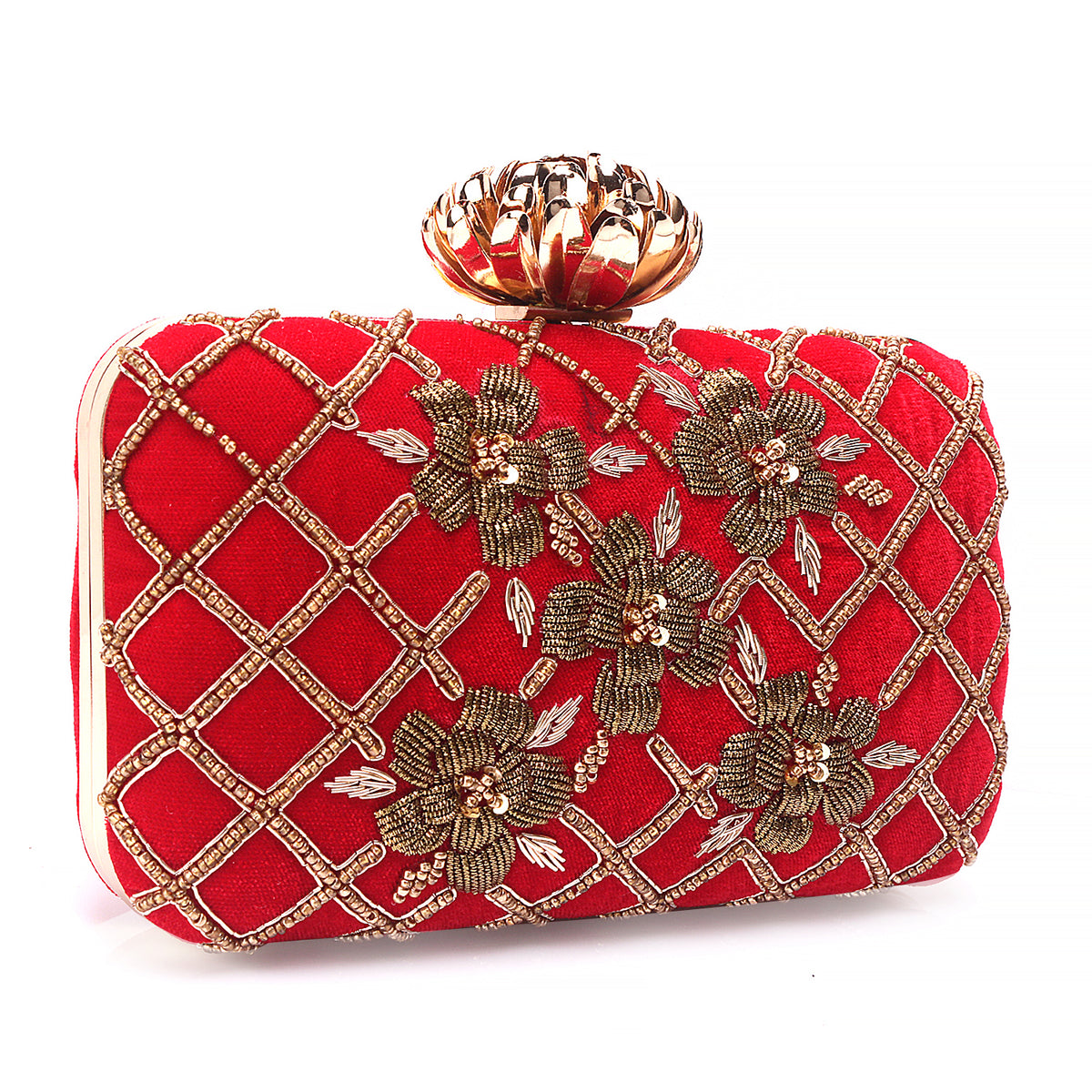 VRPS Classic Clutch | Handcrafted Ethnic Bag | SWIS-1707 | Additional Angle