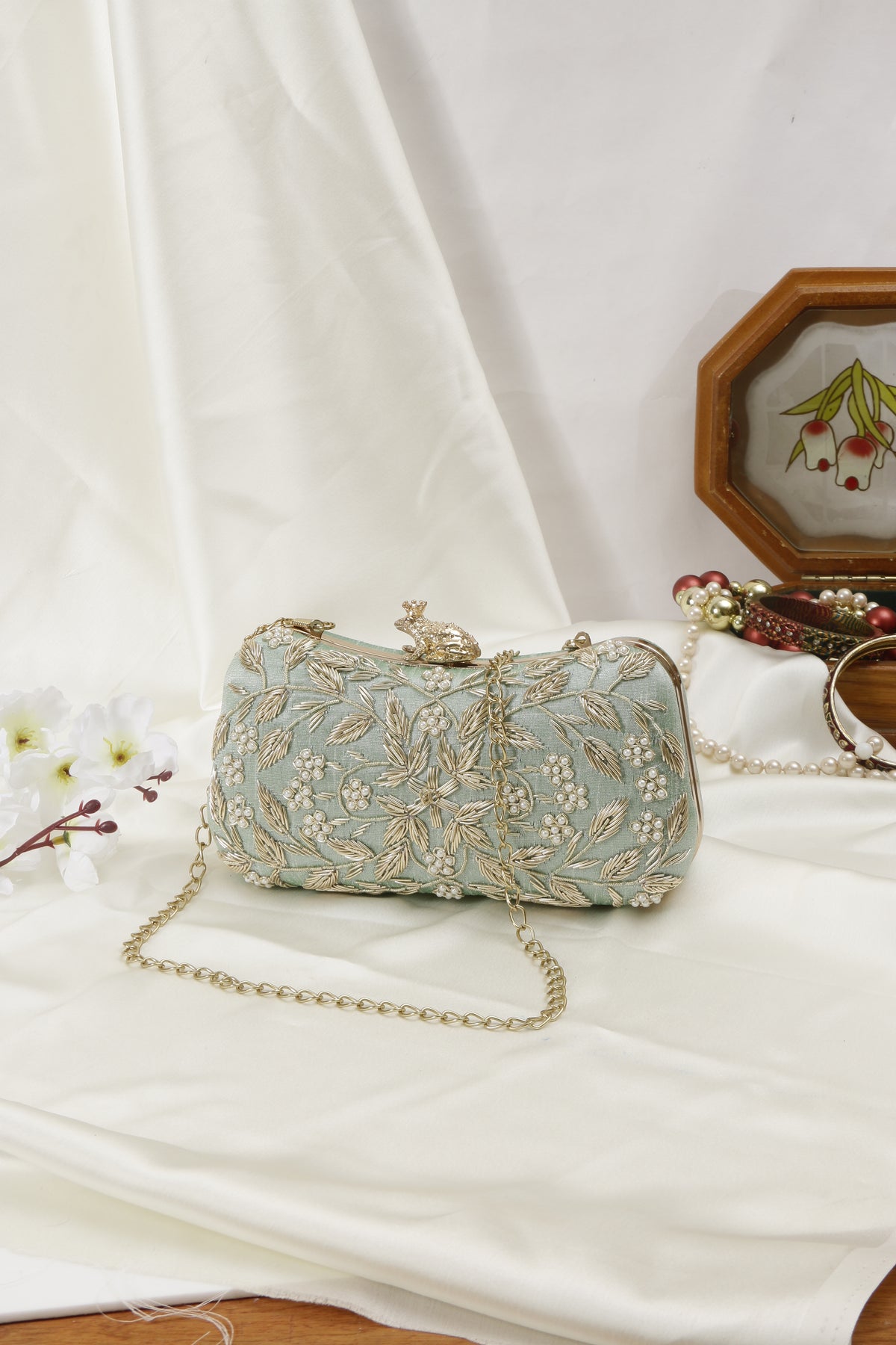 VRPS Potli Bag | Handcrafted Ethnic Bag | SWIS-2682 | Additional Angle
