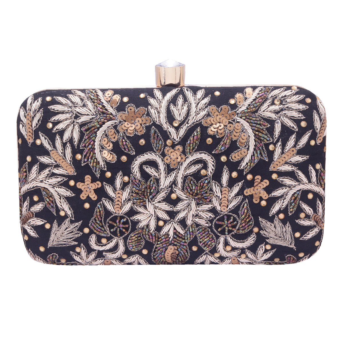 VRPS Embroidered Clutch | Handcrafted Ethnic Bag | SWIS-4392 | Additional Angle