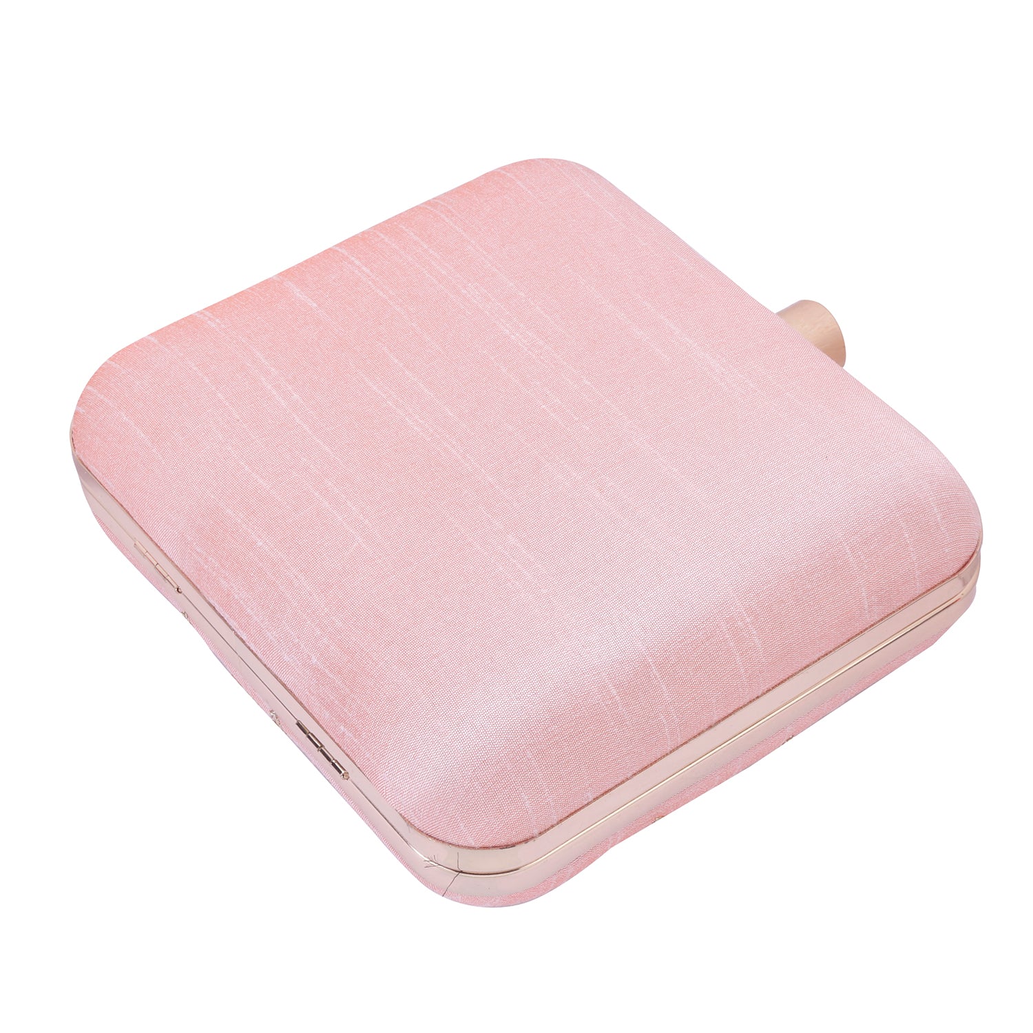 embroidered square clutch