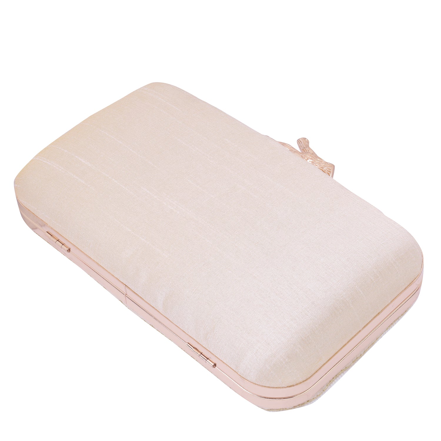 embroidered clutch
