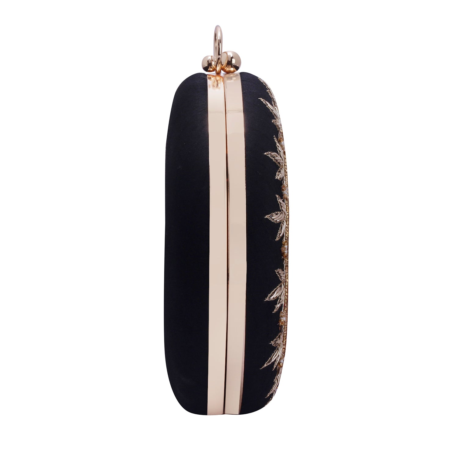 black round clutch