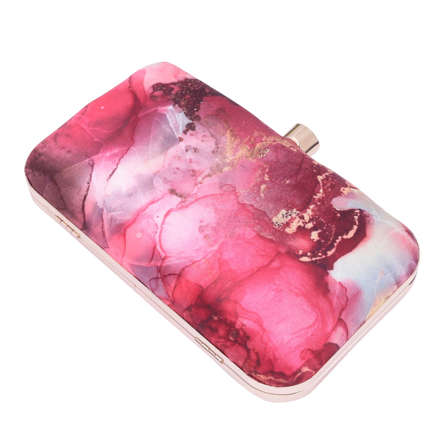 marbel digital printed clutch