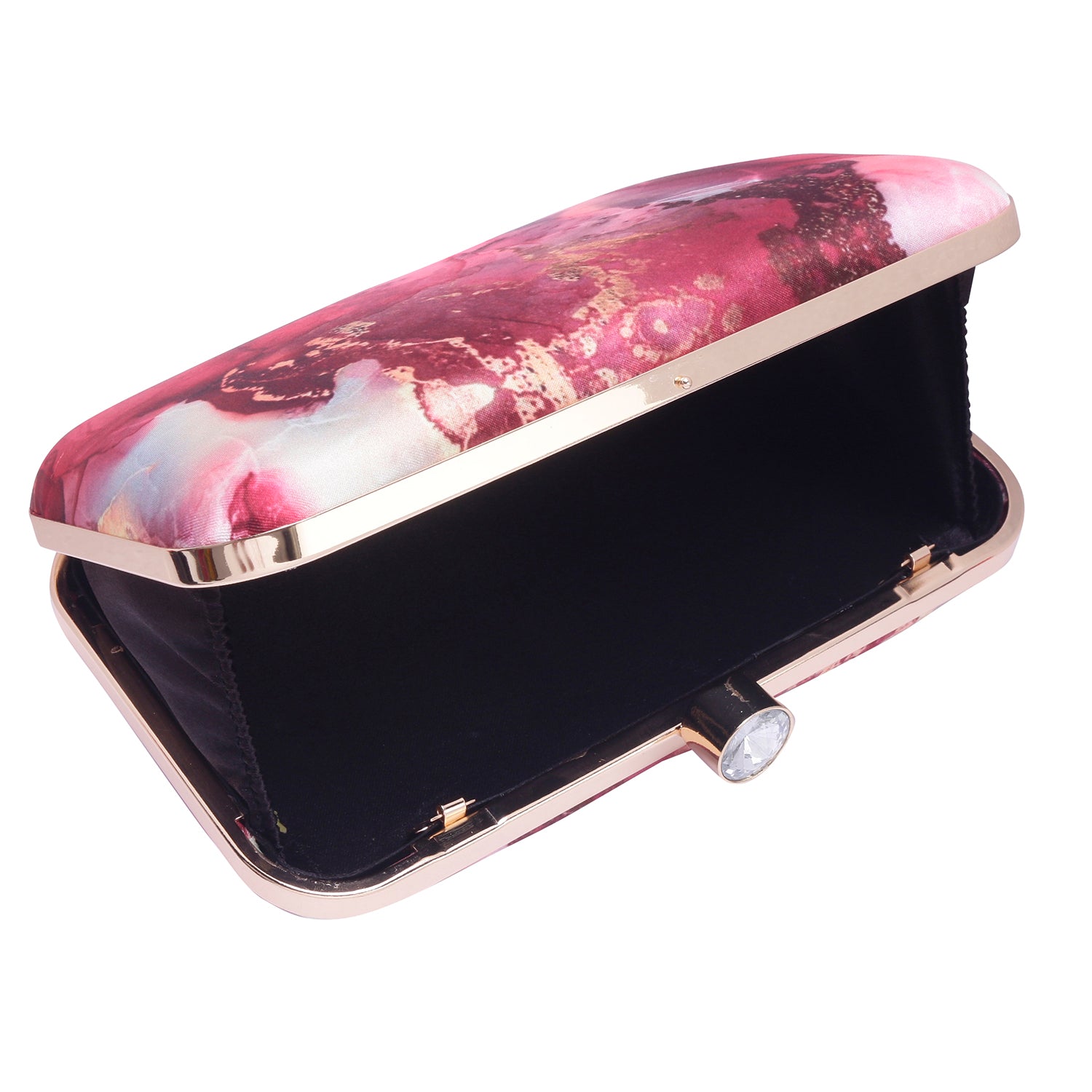 marbel digital printed clutch
