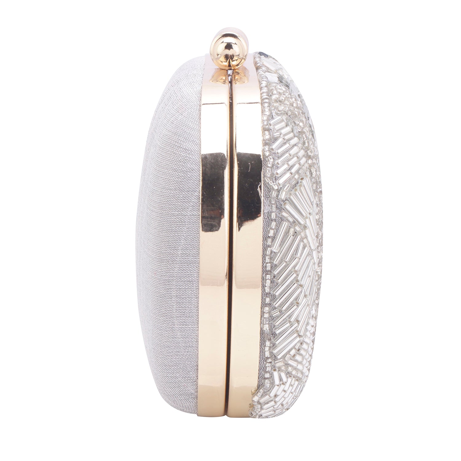 silver tiktok clutch