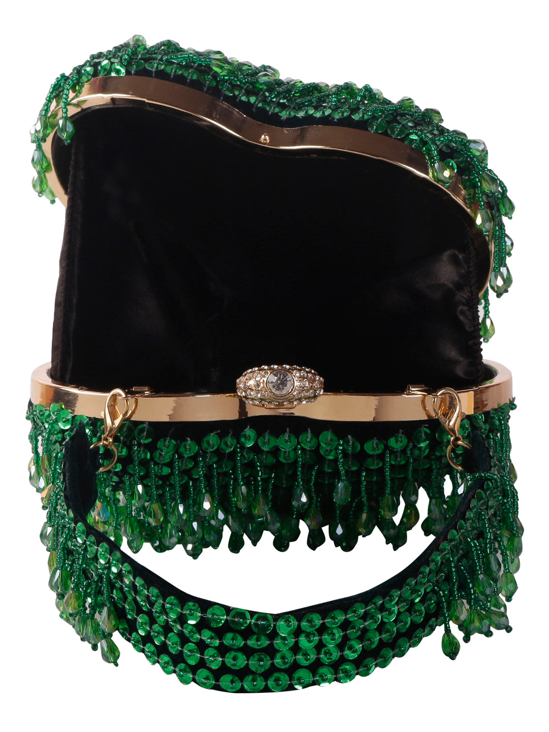 VRPS Embroidered Clutch | Handcrafted Ethnic Bag | SWIS-1253 | Additional Angle