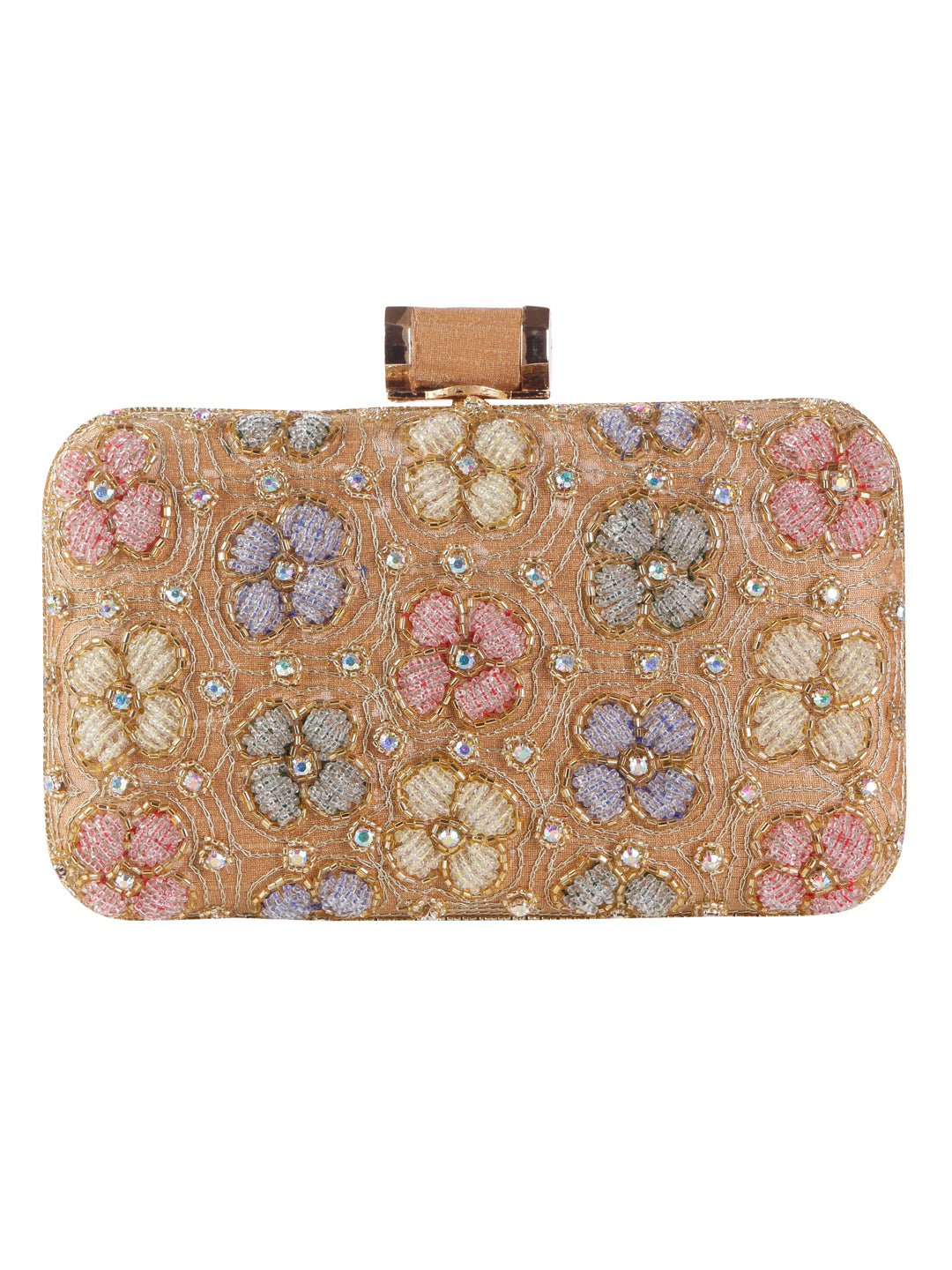 VRPS Embroidered Clutch | Handcrafted Ethnic Bag | SWIS-1274 | Additional Angle