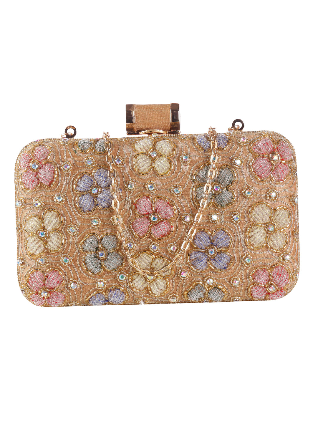 VRPS Embroidered Clutch | Handcrafted Ethnic Bag | SWIS-1274 | Additional Angle