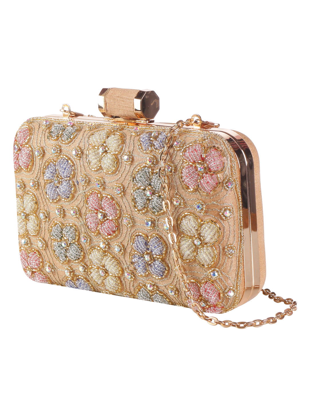 VRPS Embroidered Clutch | Handcrafted Ethnic Bag | SWIS-1274 | Additional Angle