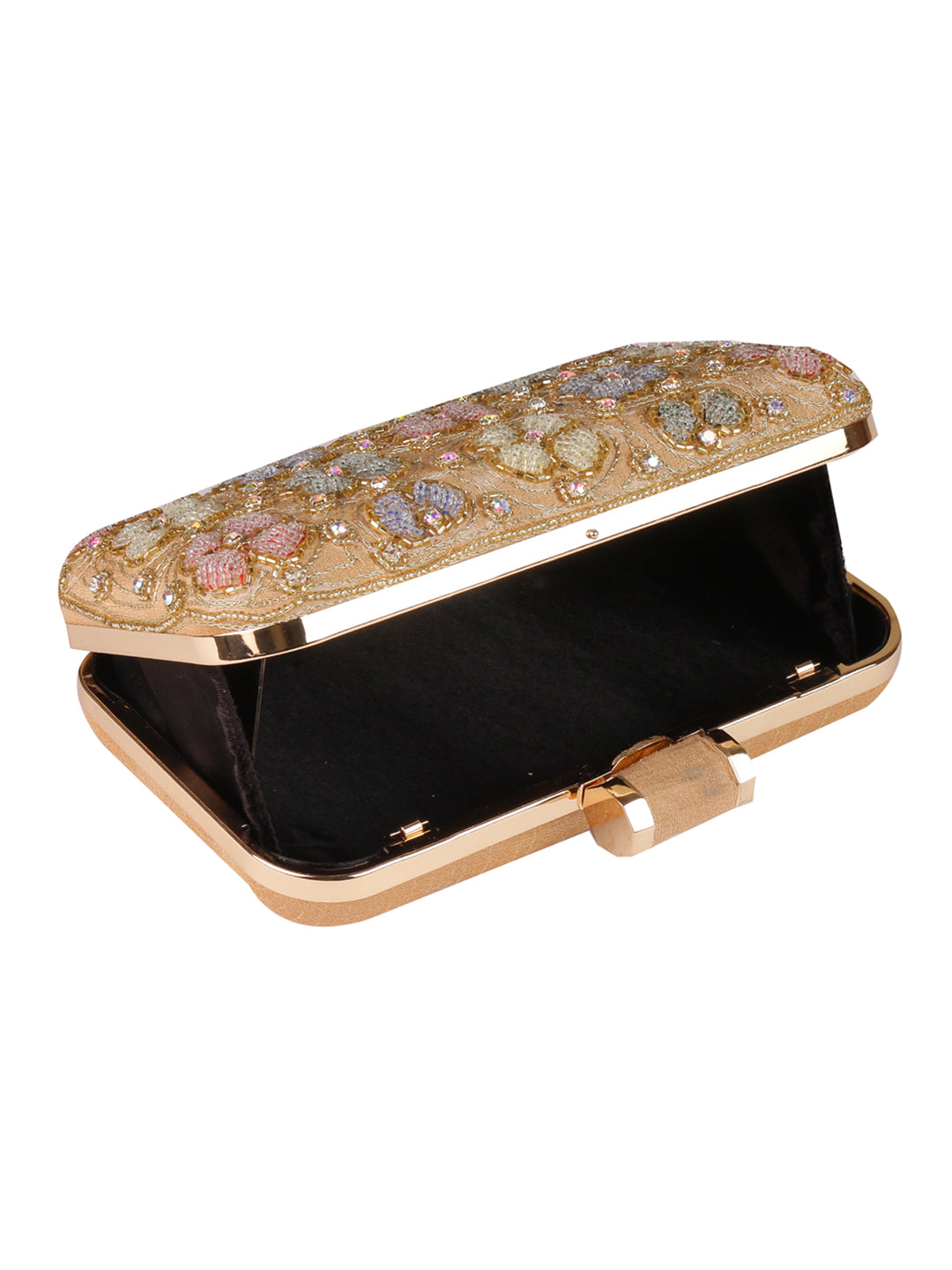 VRPS Embroidered Clutch | Handcrafted Ethnic Bag | SWIS-1274 | Additional Angle