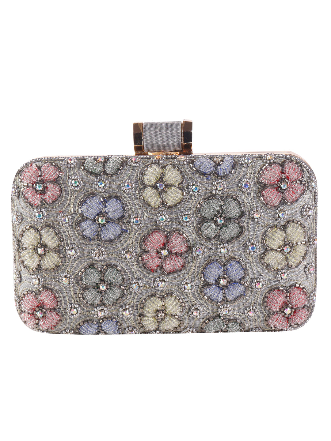VRPS Embroidered Clutch | Handcrafted Ethnic Bag | SWIS-1275 | Additional Angle